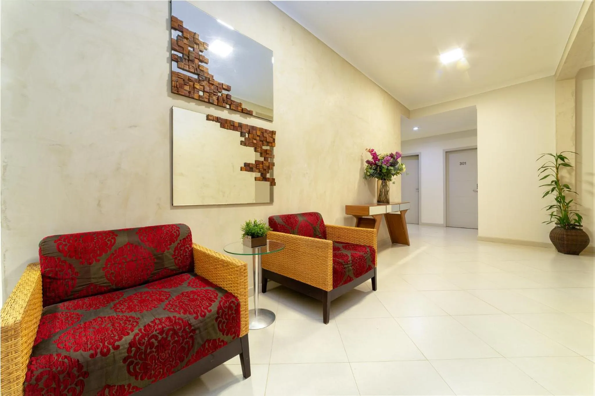 Living room in Hotel Porto Madeira