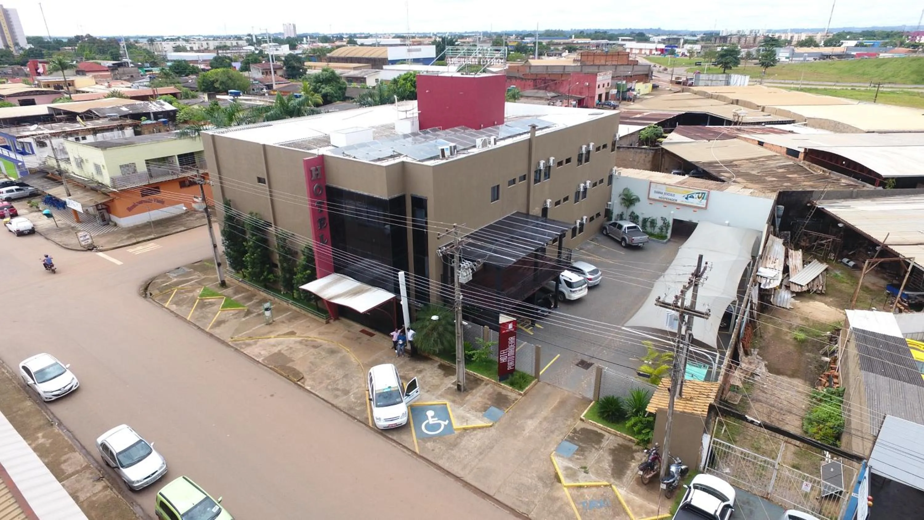 Bird's eye view in Hotel Porto Madeira