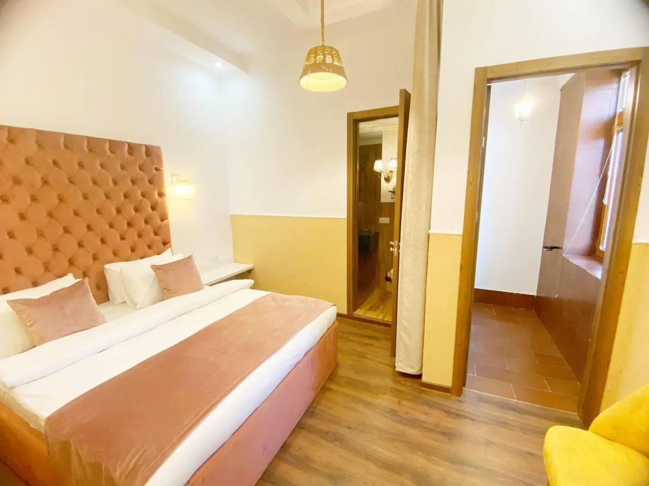 Bed in Hotel Orange Kutaisi