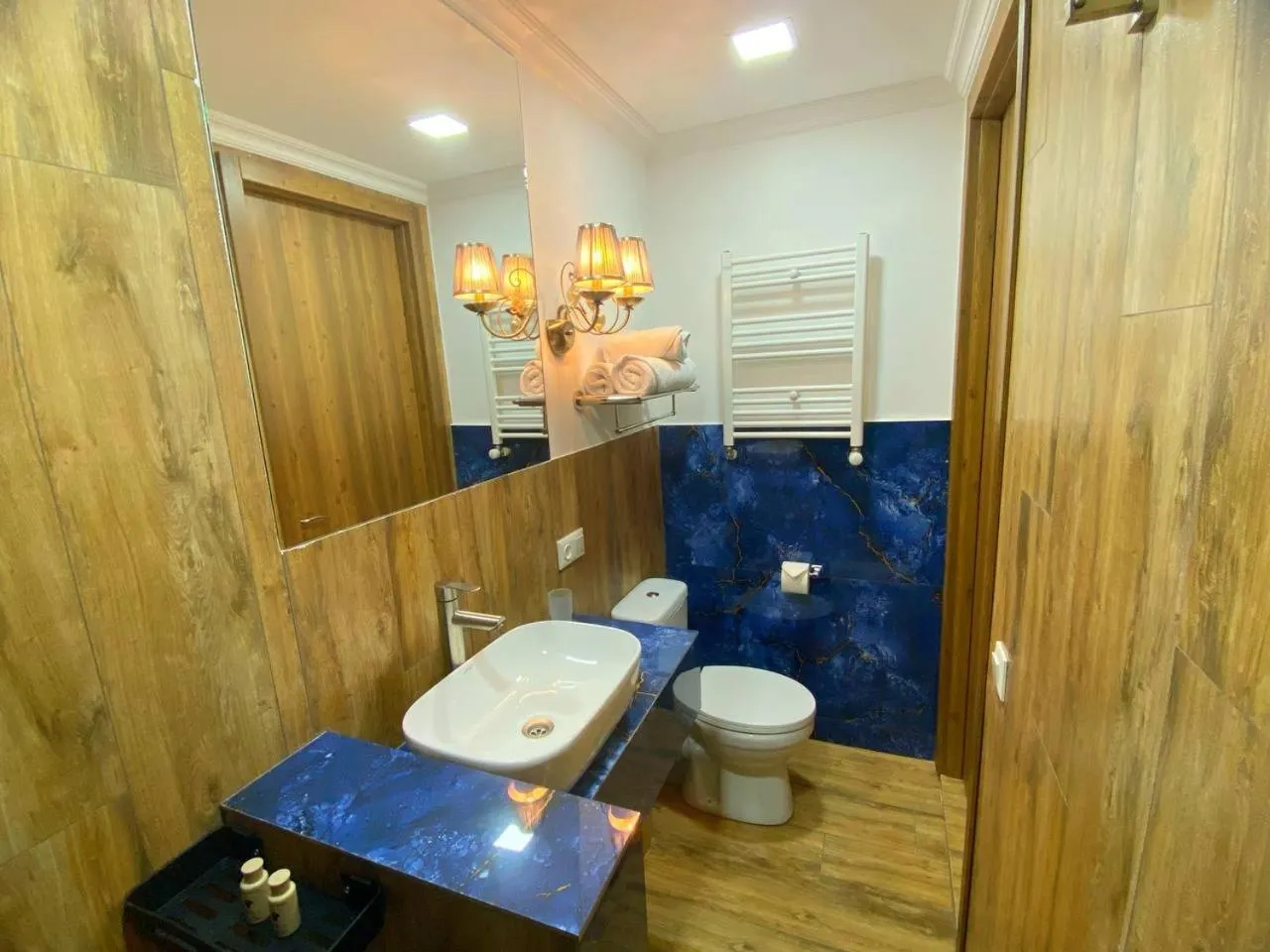 Toilet in Hotel Orange Kutaisi