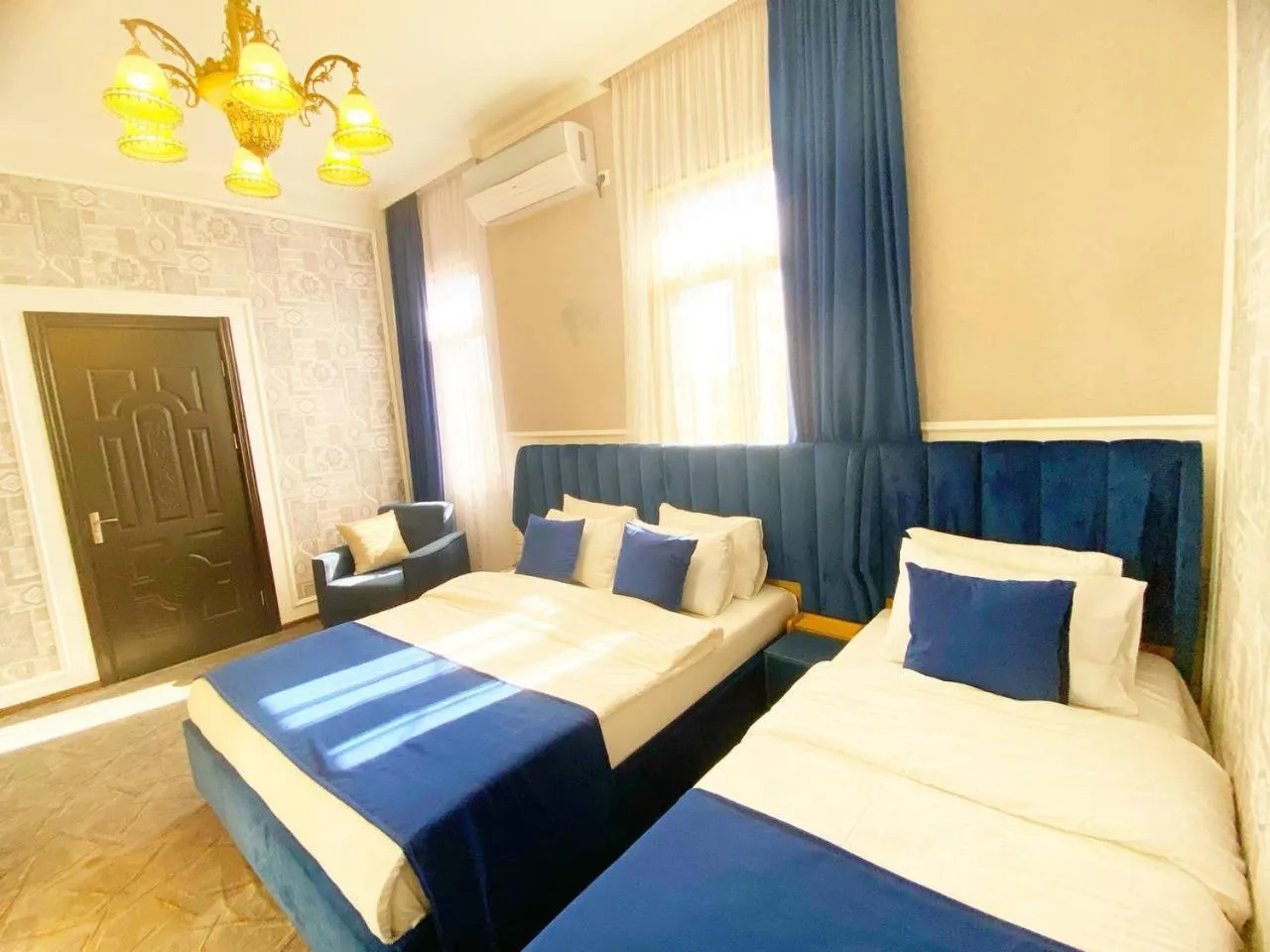 Bed in Hotel Orange Kutaisi