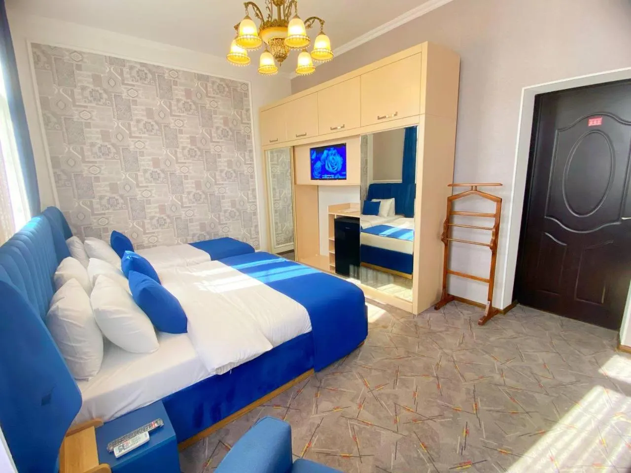 Bed in Hotel Orange Kutaisi