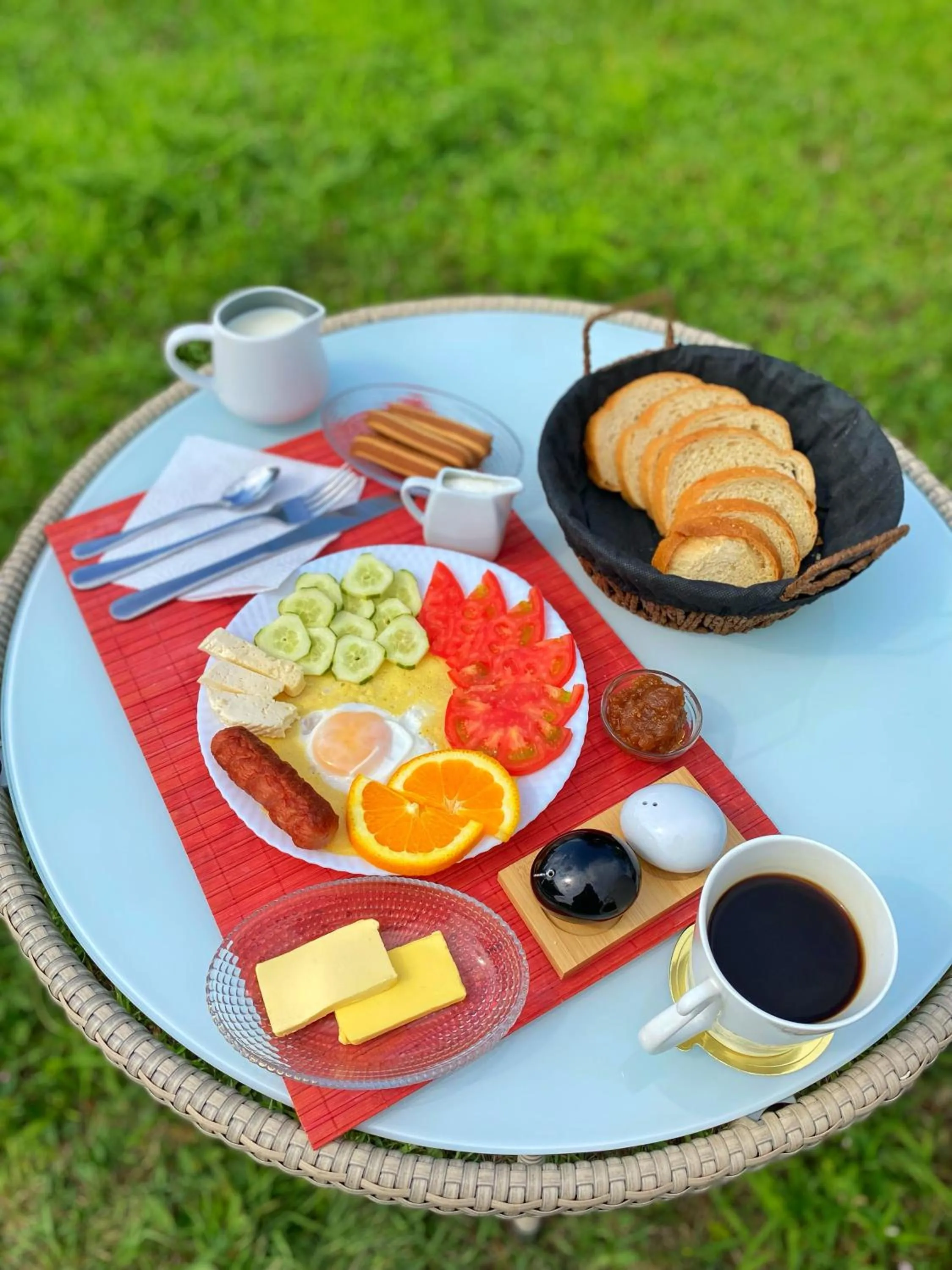 Food in Hotel Orange Kutaisi