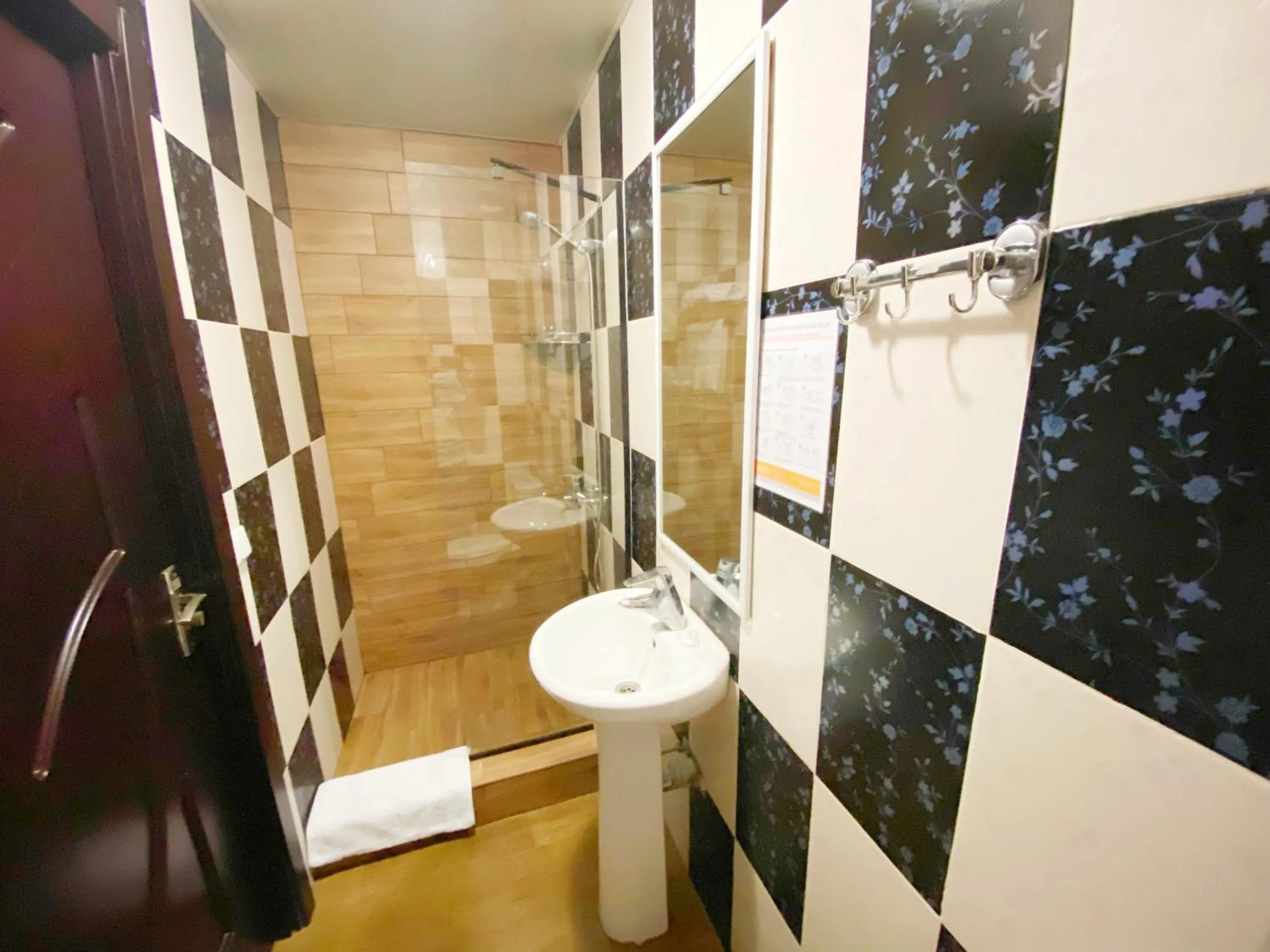 Shower in Hotel Orange Kutaisi