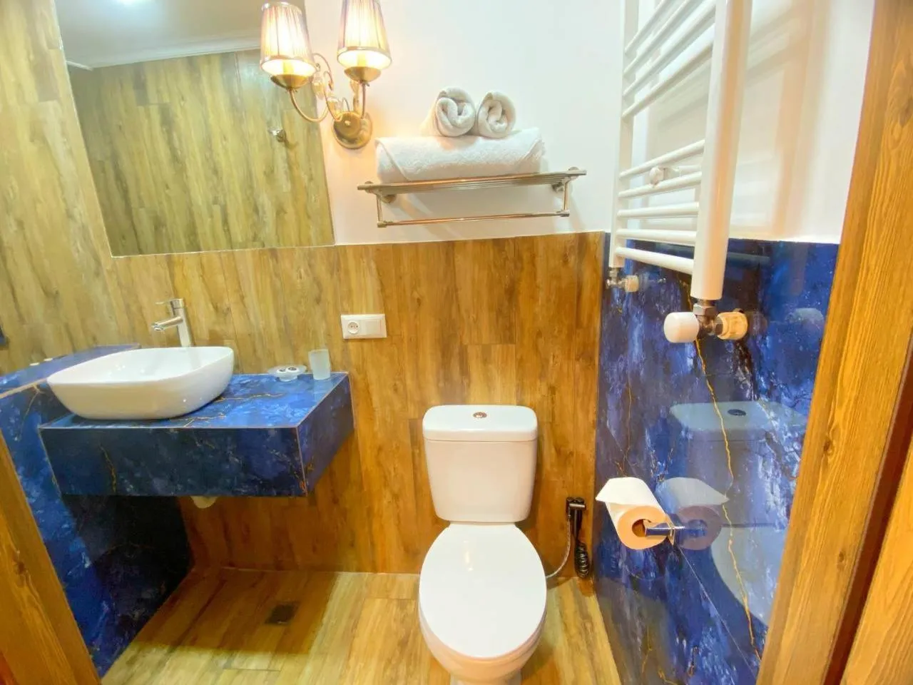 Toilet in Hotel Orange Kutaisi