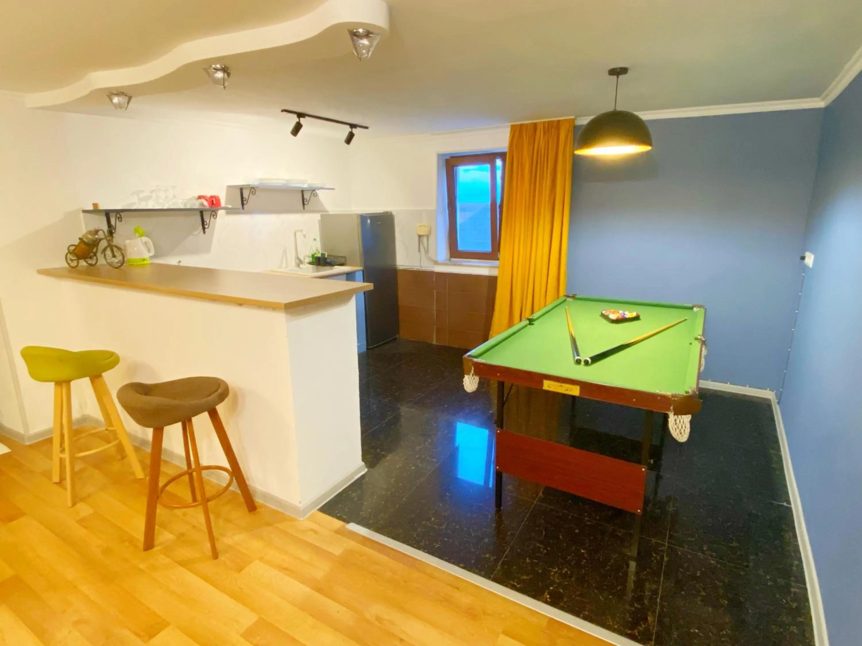 Kitchen or kitchenette in Hotel Orange Kutaisi