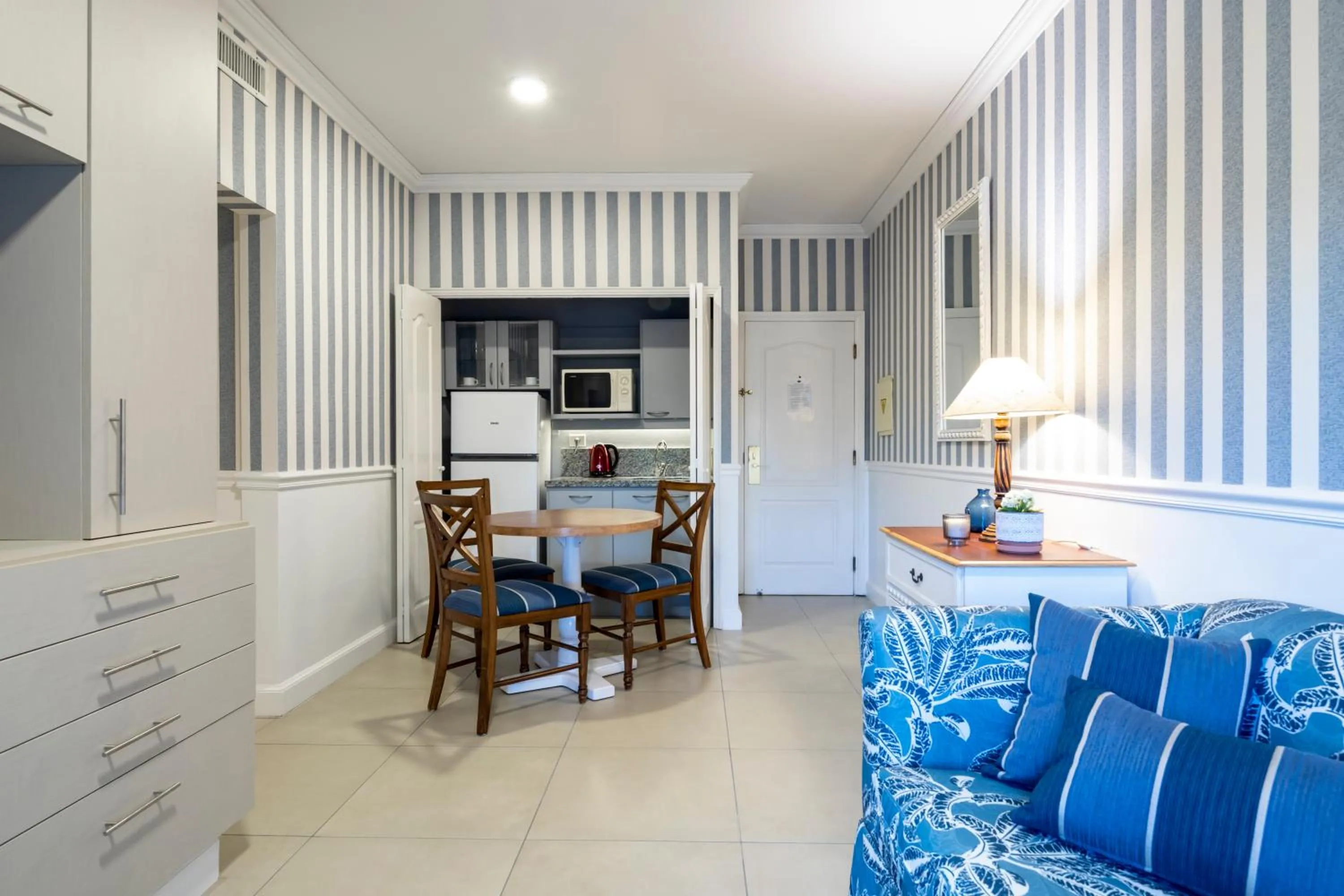 Living room in Hotel Villa Morra Suites