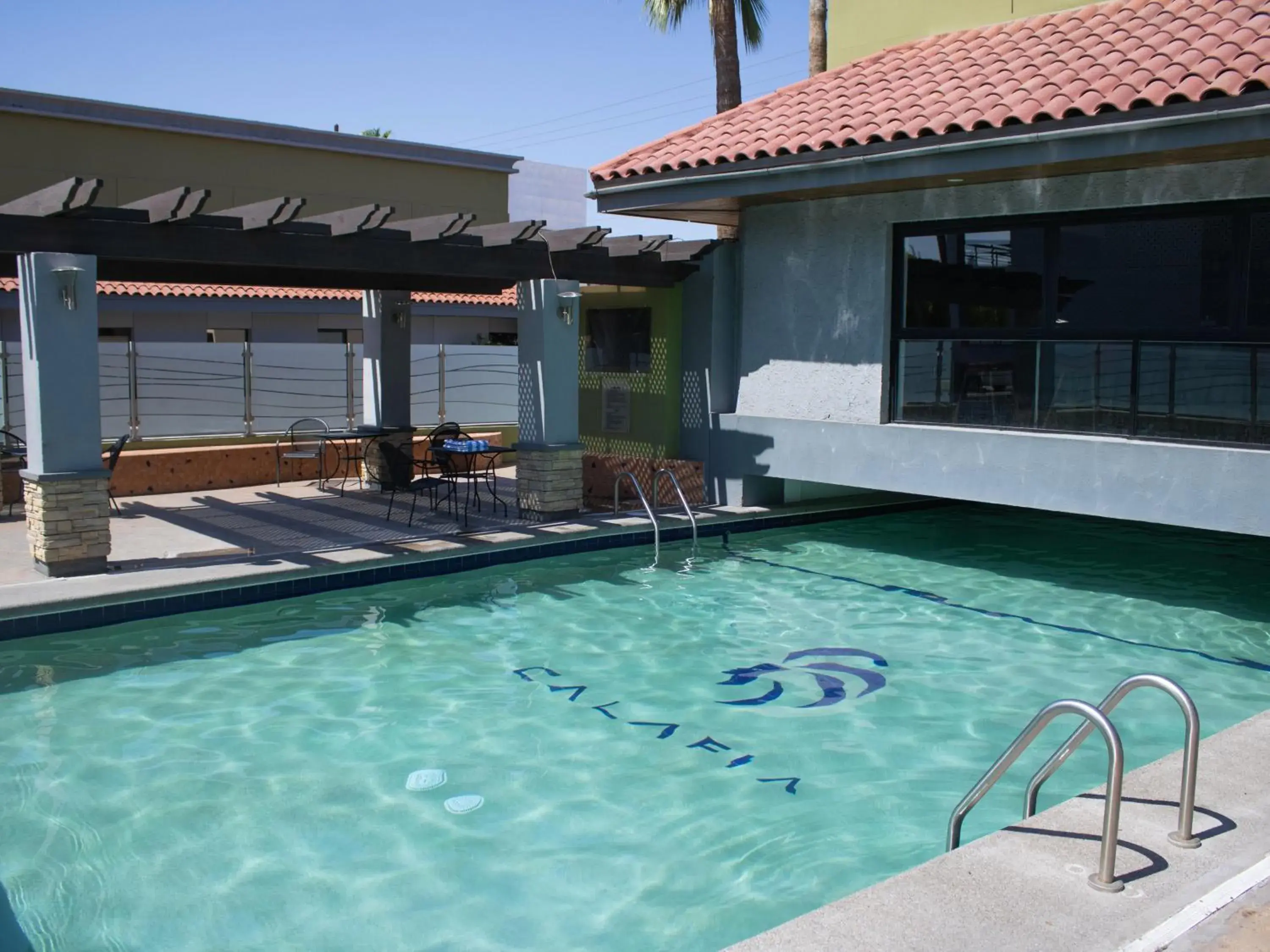 Swimming pool in Hotel Calafia Swimming pool in Hotel Calafia