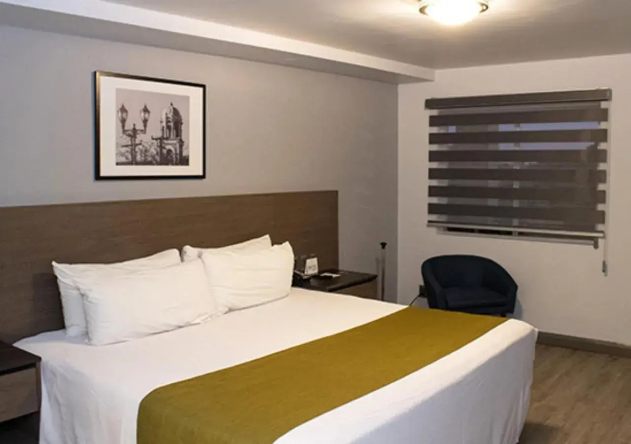 Bed in Hotel Calafia Bed in Hotel Calafia