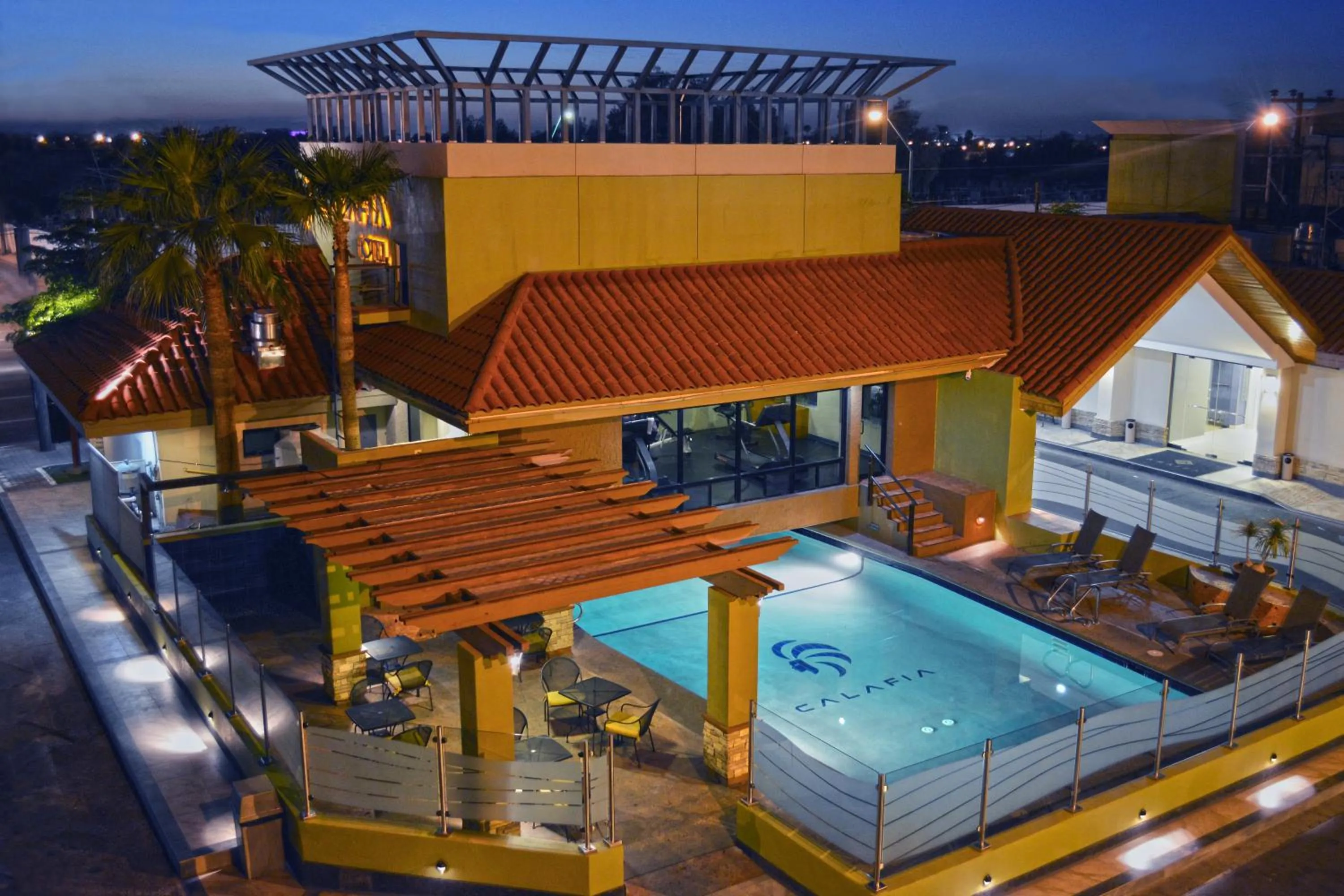 Property building in Hotel Calafia