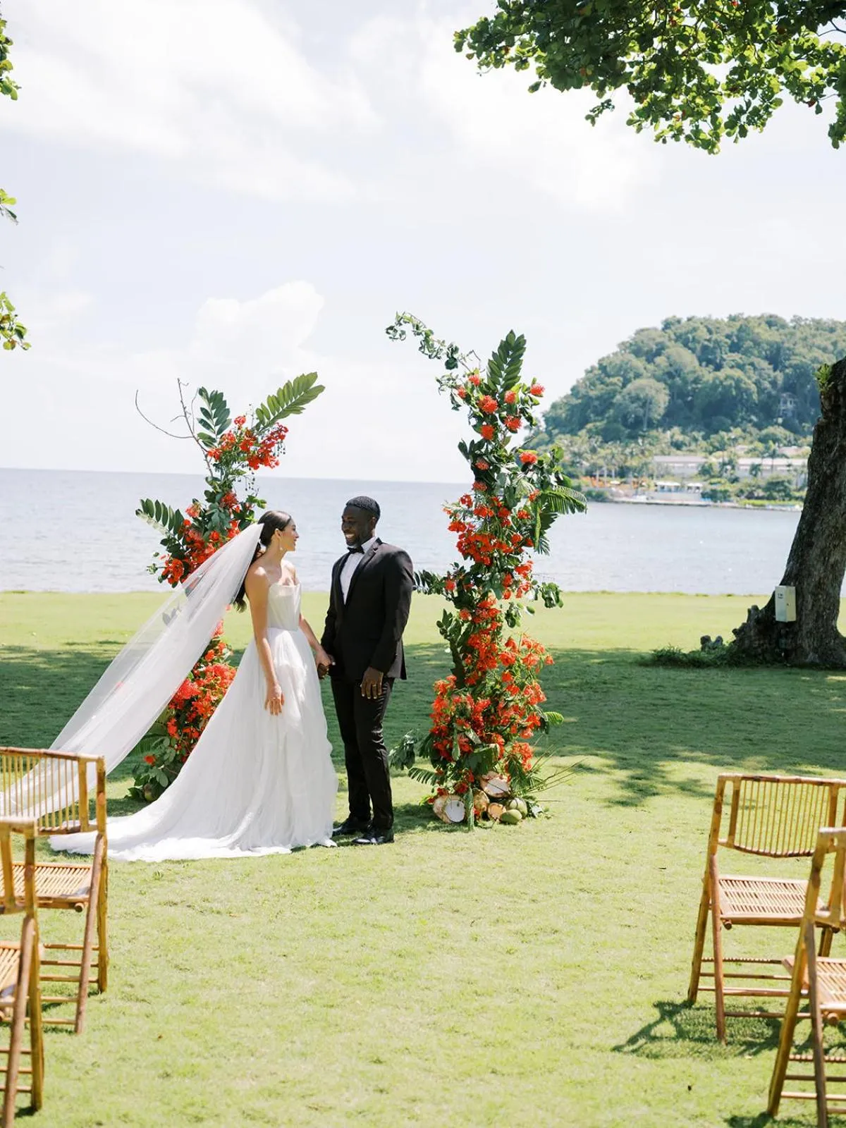 wedding in Round Hill Hotel & Villas