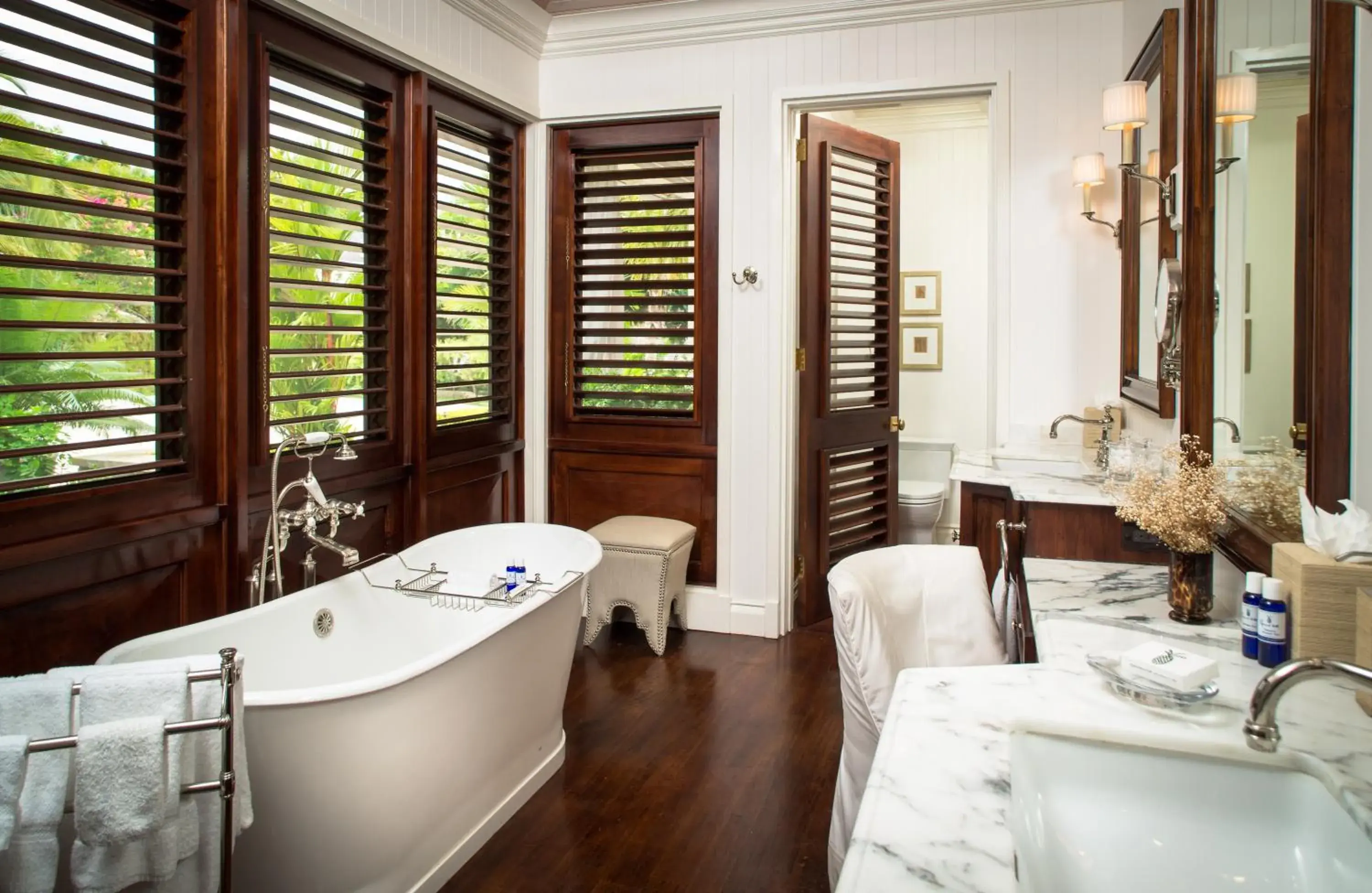 Bathroom in Round Hill Hotel & Villas Bathroom in Round Hill Hotel & Villas