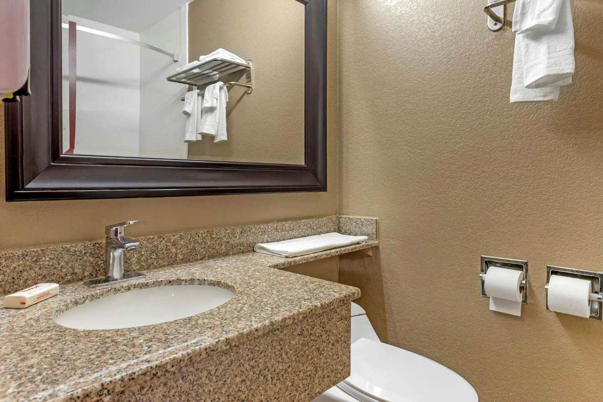 Bathroom in Red Roof Inn Lumberton