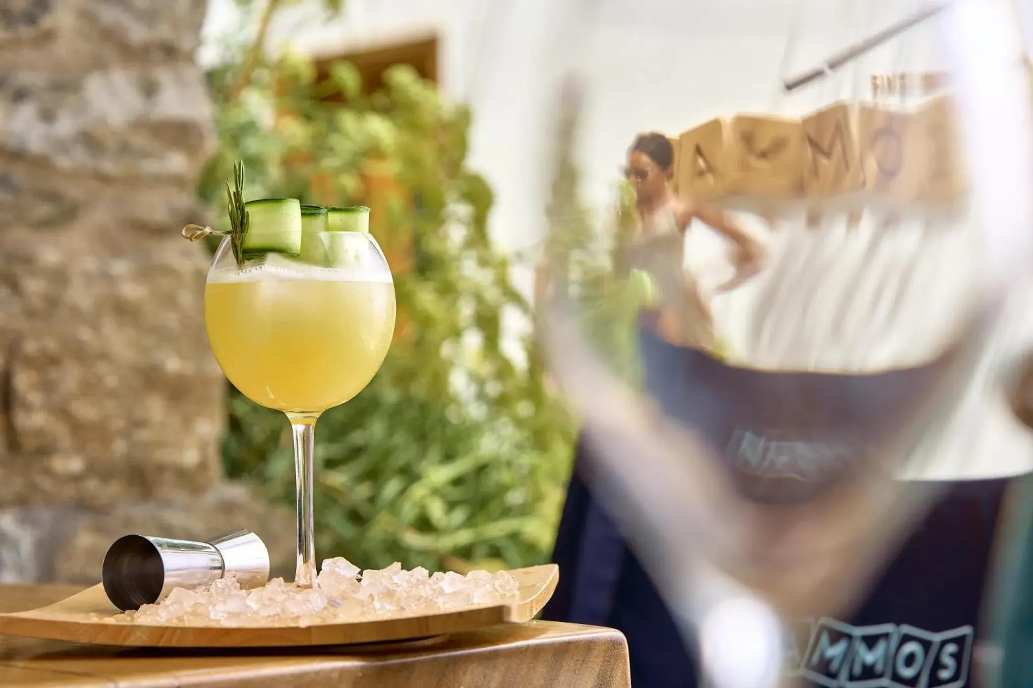 Lounge or bar in Nammos Hotel Mykonos Lounge or bar in Nammos Hotel Mykonos