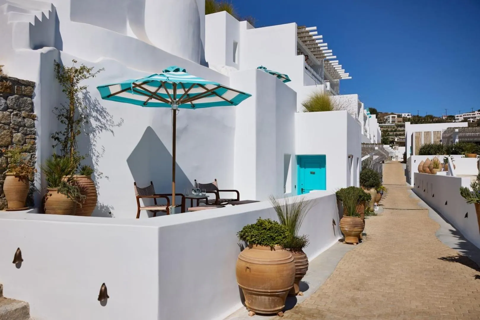 Property building in Nammos Hotel Mykonos
