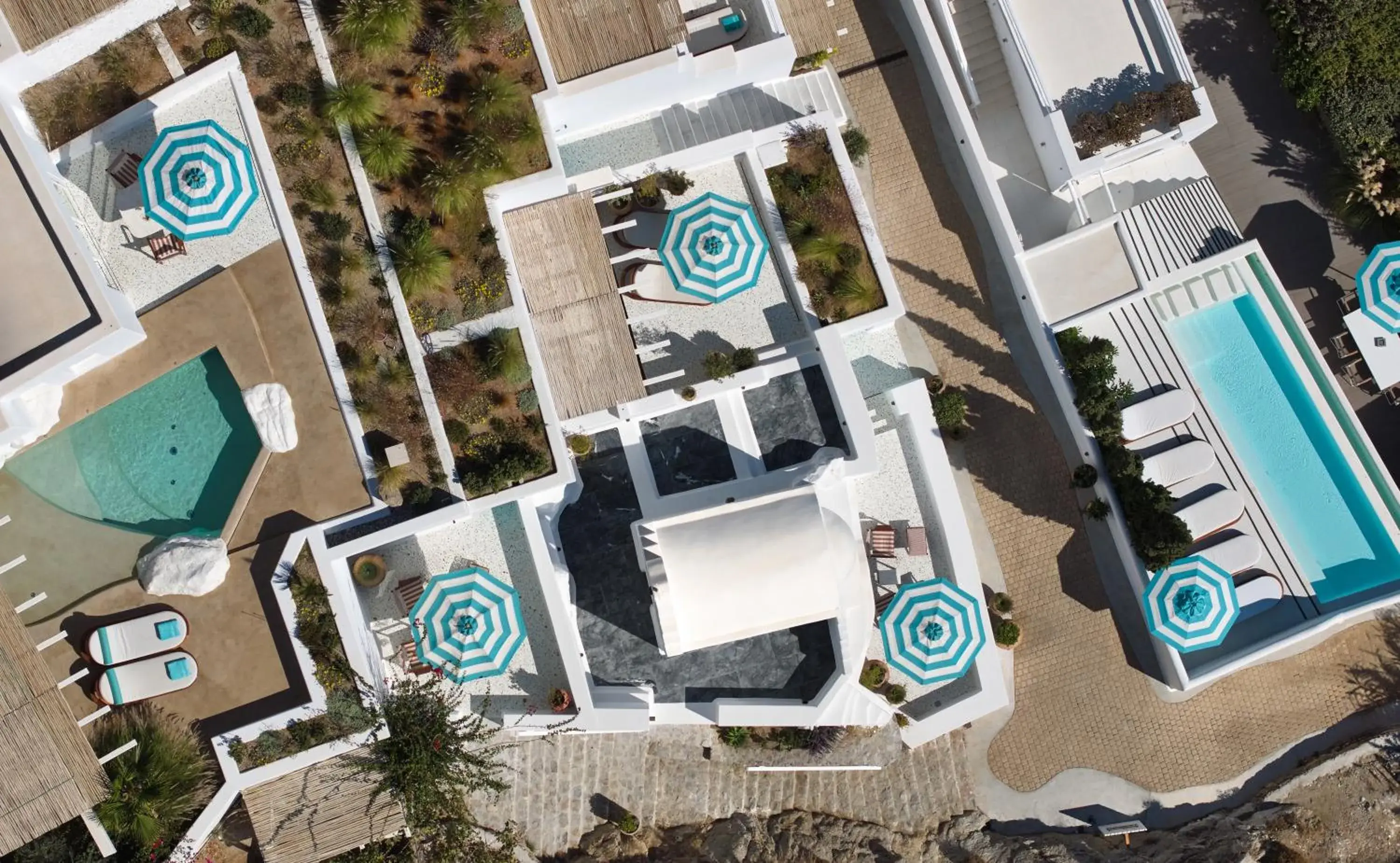 Property building in Nammos Hotel Mykonos Property building in Nammos Hotel Mykonos