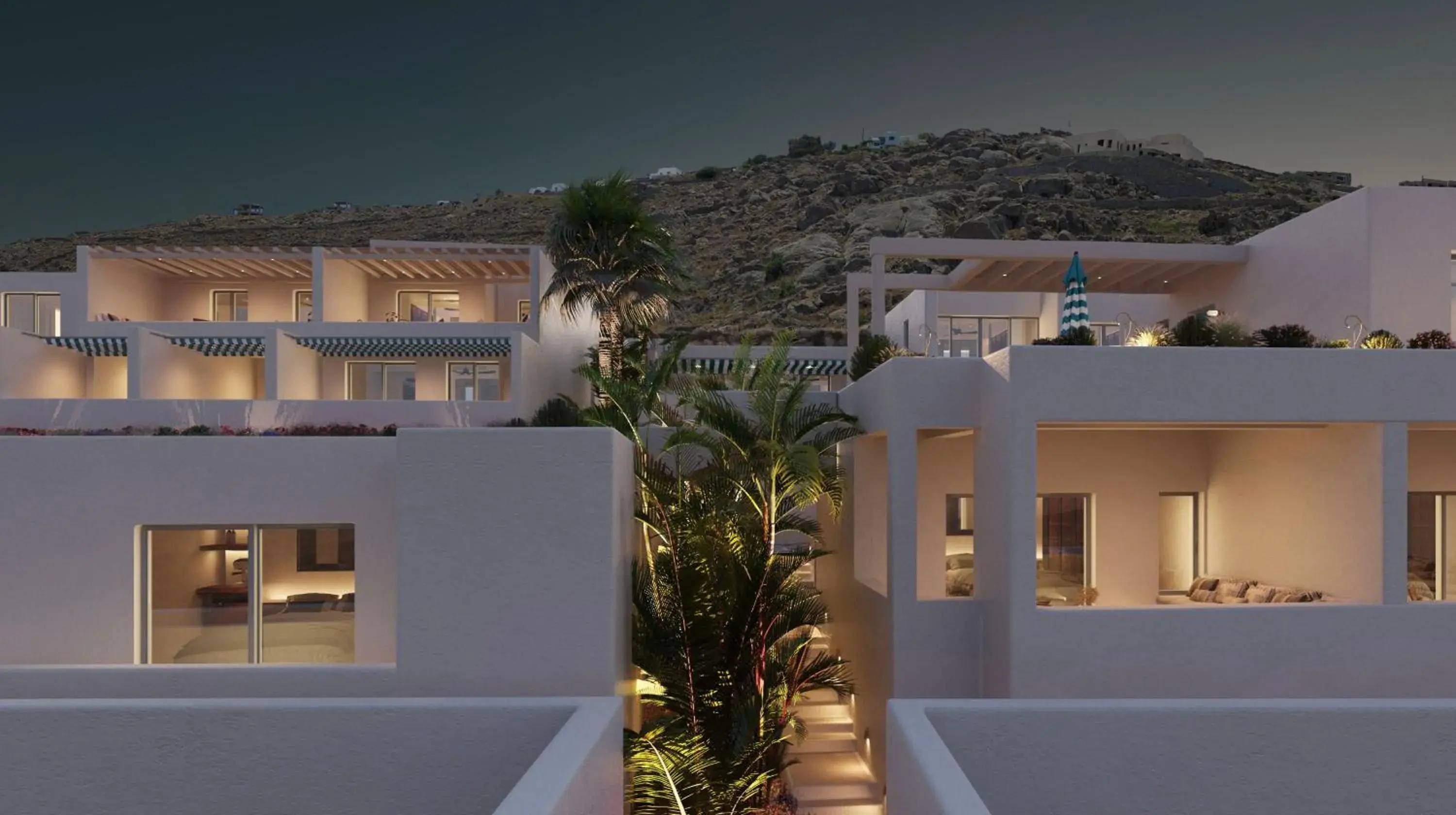 Property building in Nammos Hotel Mykonos Property building in Nammos Hotel Mykonos