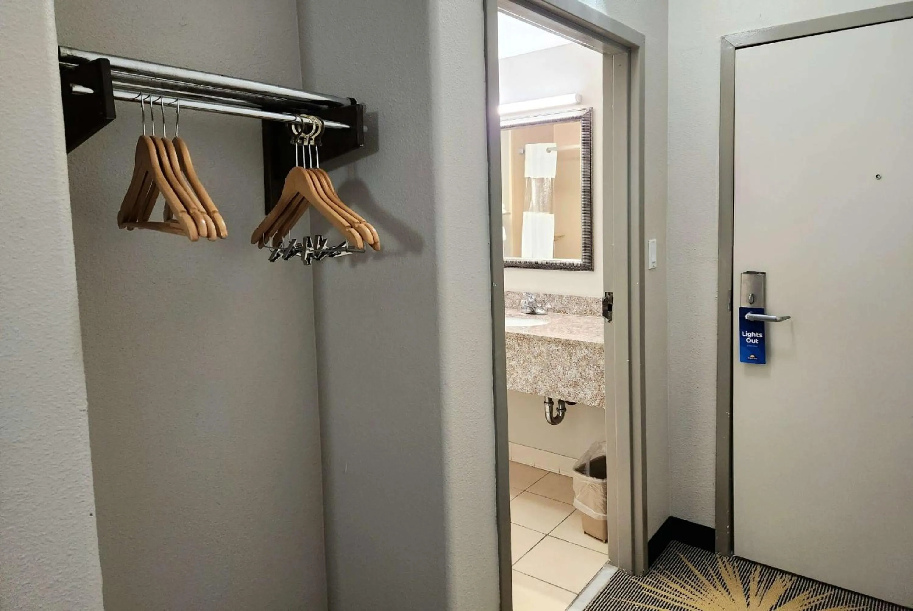 Bathroom in Days Inn by Wyndham LaPlace- New Orleans