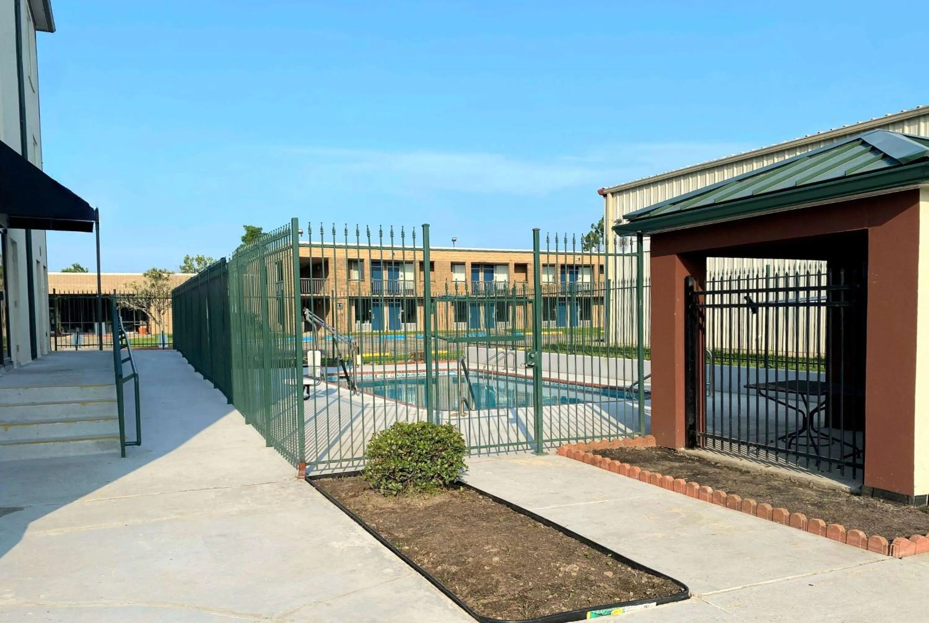 Pool view in Days Inn by Wyndham LaPlace- New Orleans
