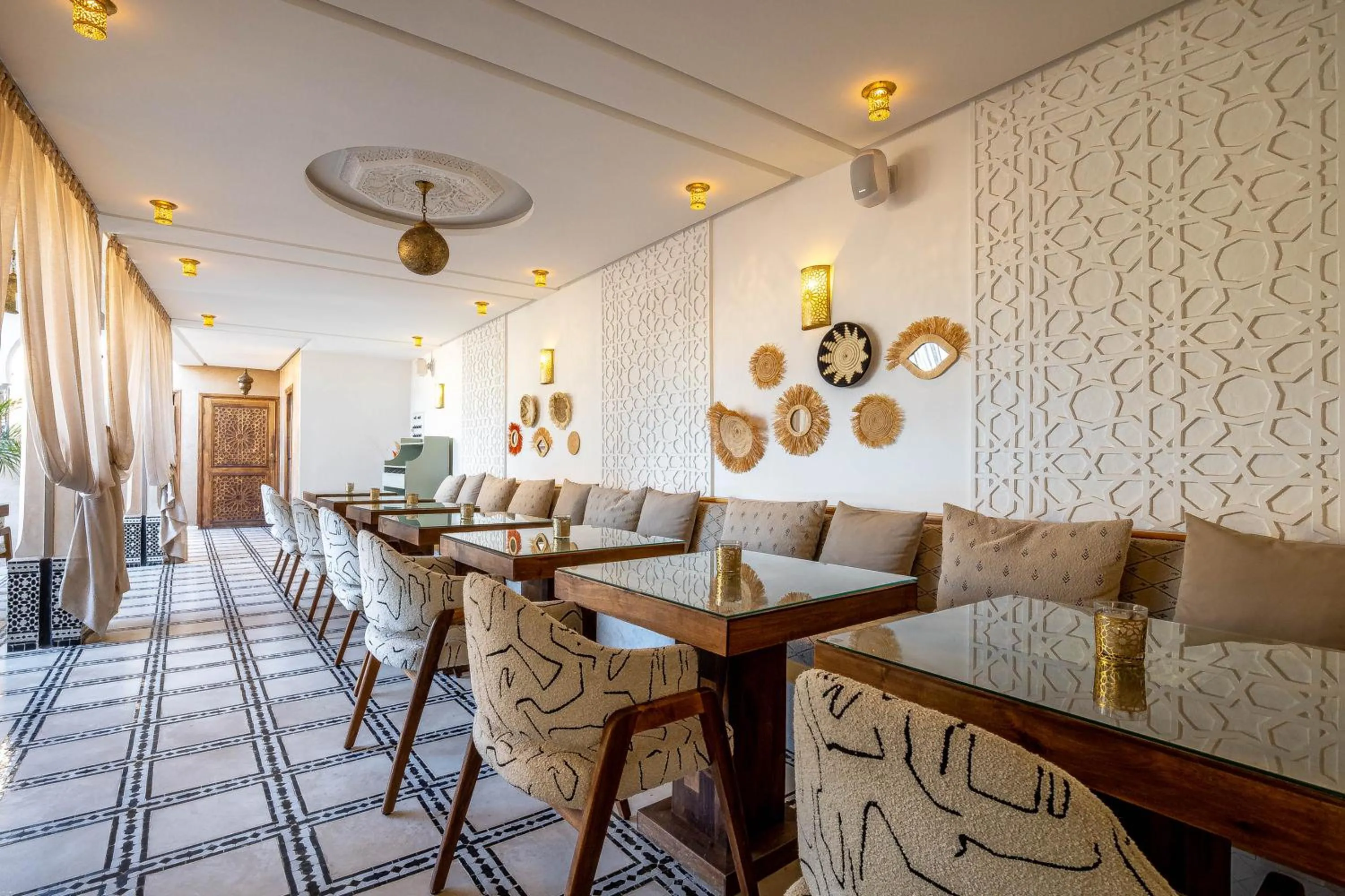 Patio in Riad Hamdane Rooftop & SPA