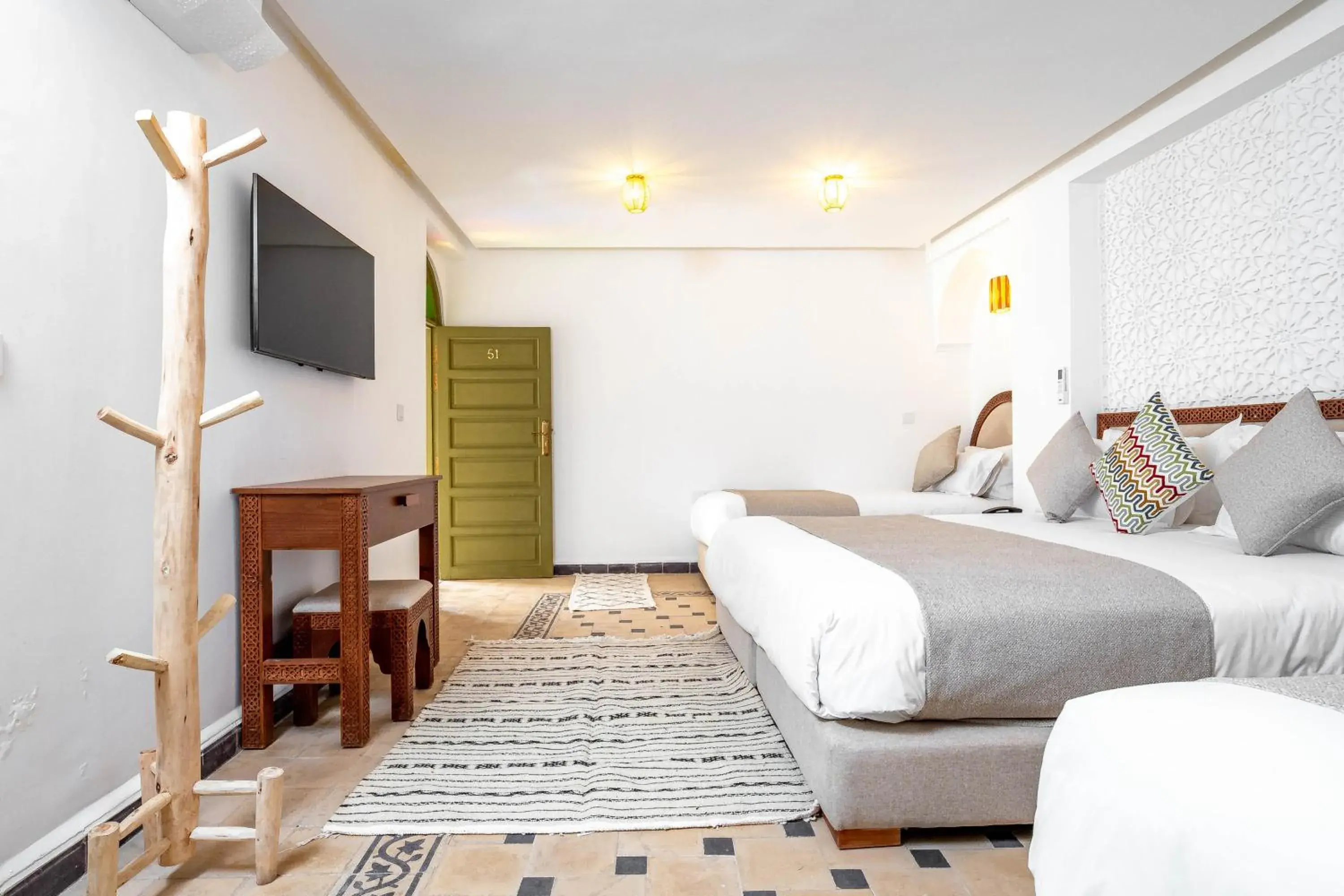 Bed in Riad Hamdane Rooftop & SPA Bed in Riad Hamdane Rooftop & SPA