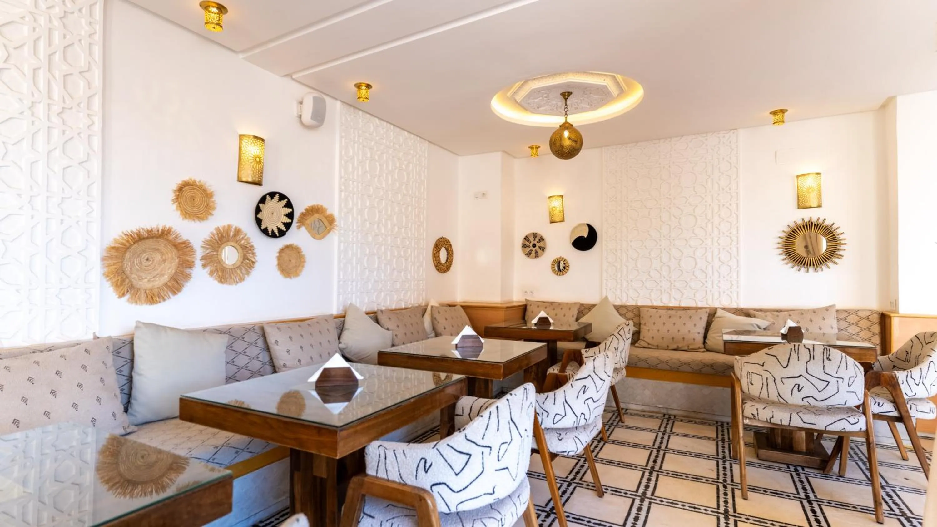 Patio in Riad Hamdane Rooftop & SPA