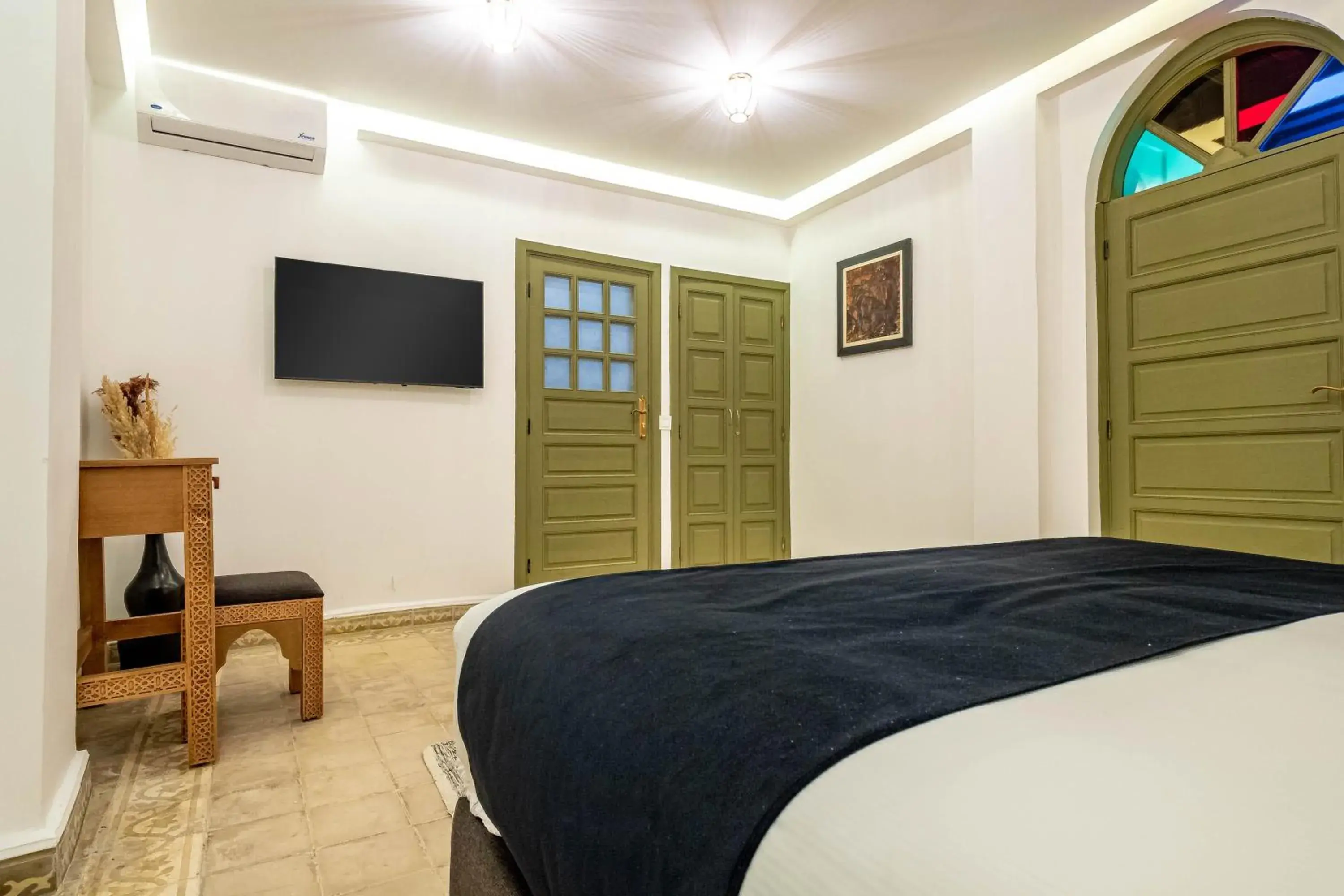 Bed in Riad Hamdane Rooftop & SPA Bed in Riad Hamdane Rooftop & SPA