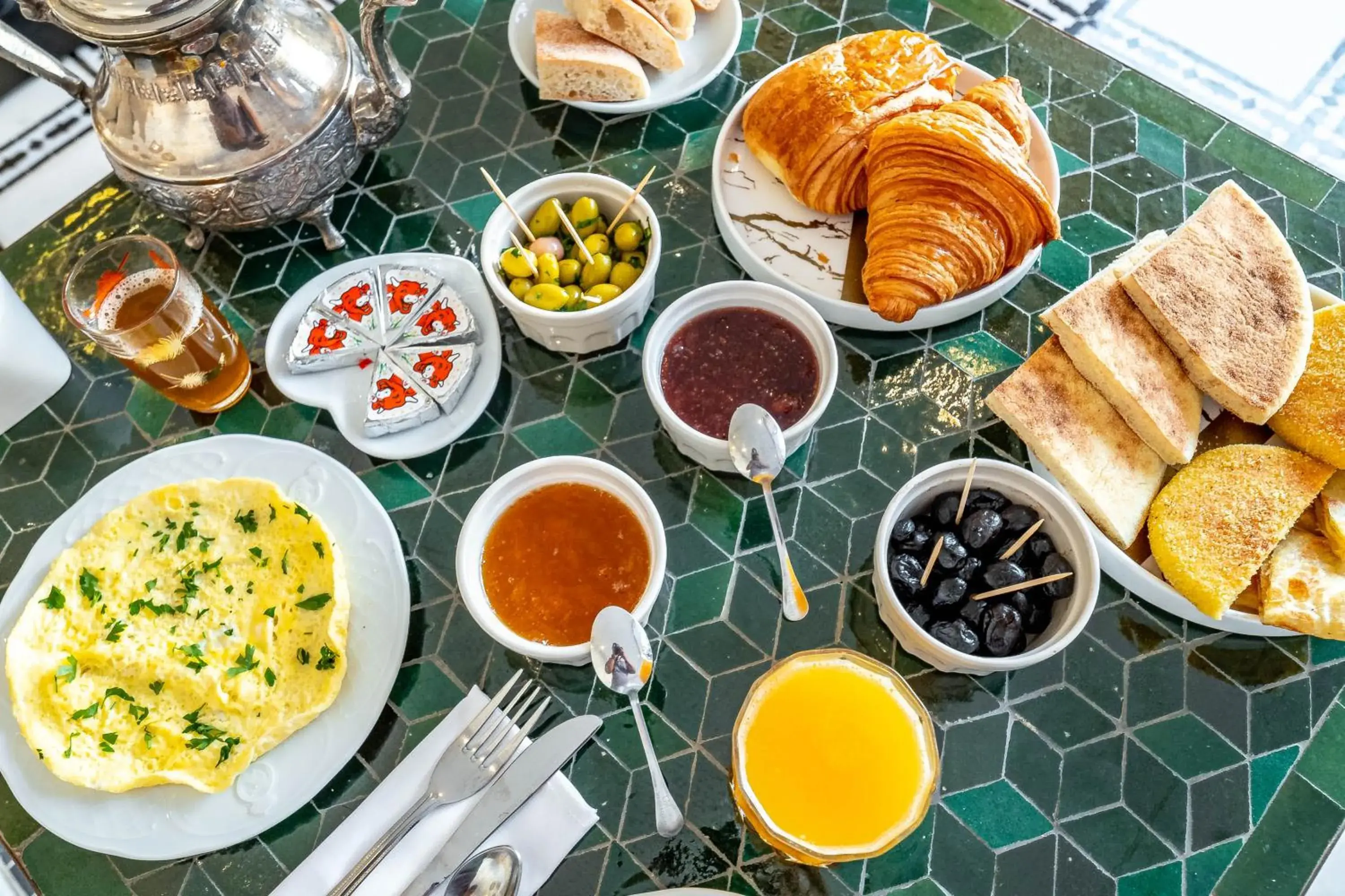 Food and drinks in Riad Hamdane Rooftop & SPA Food and drinks in Riad Hamdane Rooftop & SPA