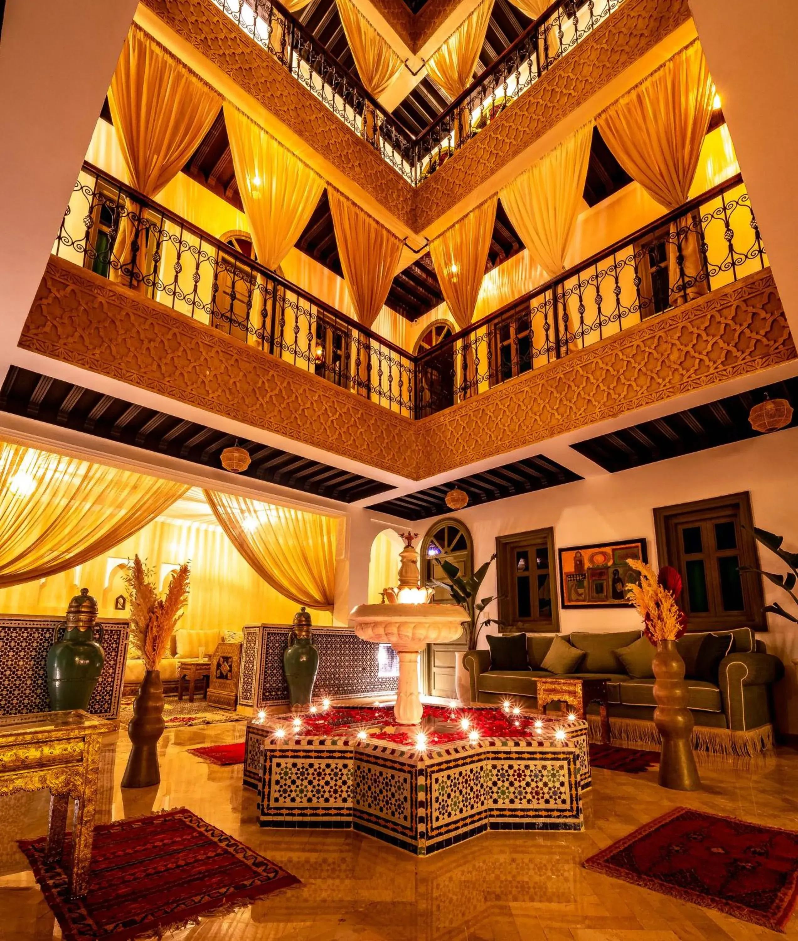 Lobby or reception in Riad Hamdane Rooftop & SPA Lobby or reception in Riad Hamdane Rooftop & SPA