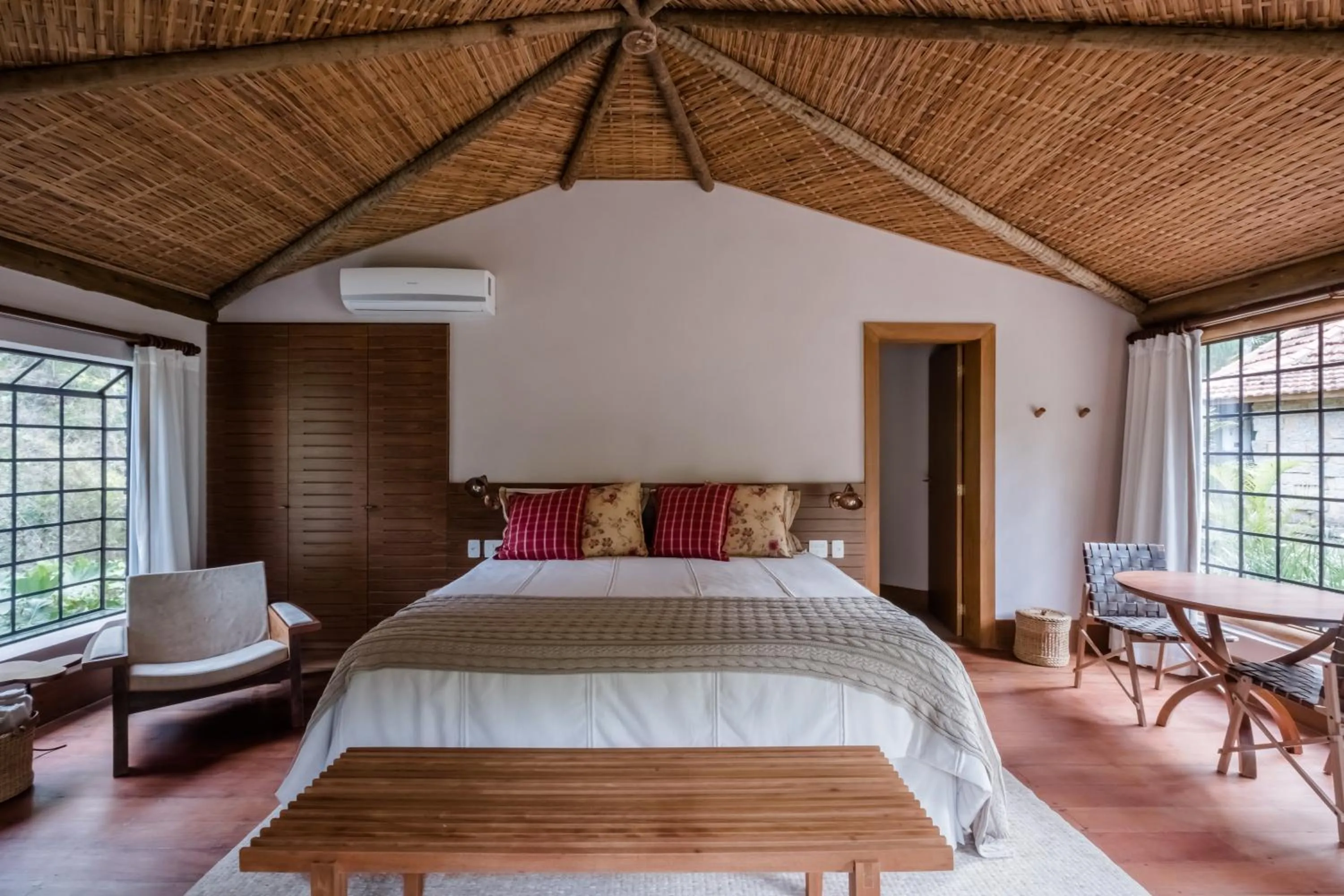 Bed in Pousada Tankamana