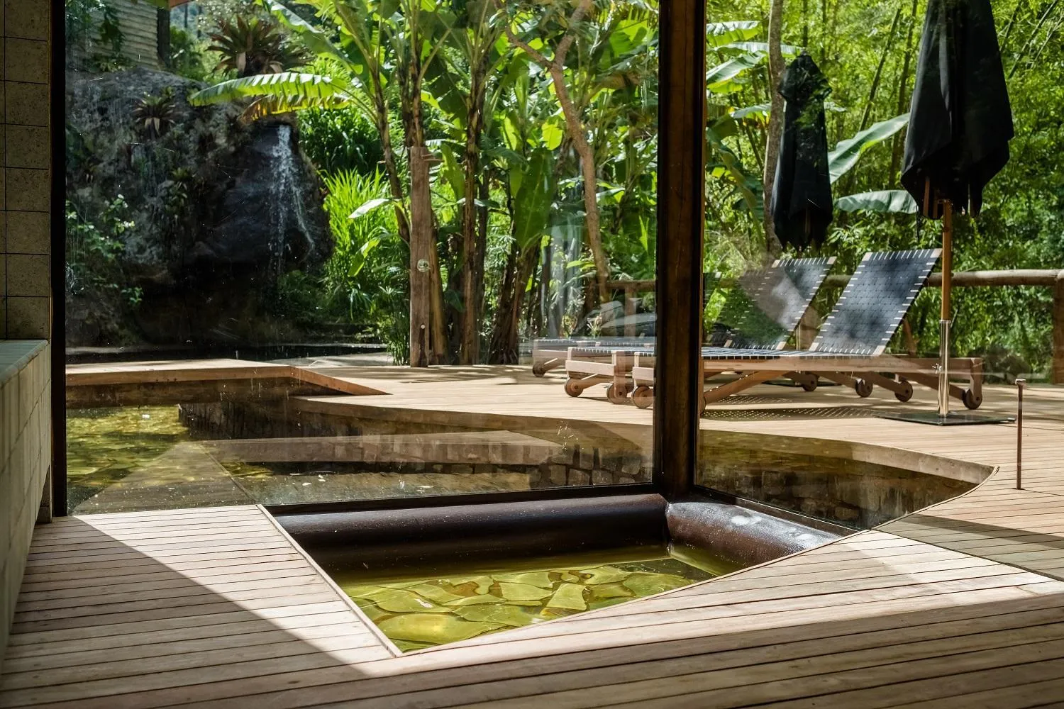 Swimming pool in Pousada Tankamana