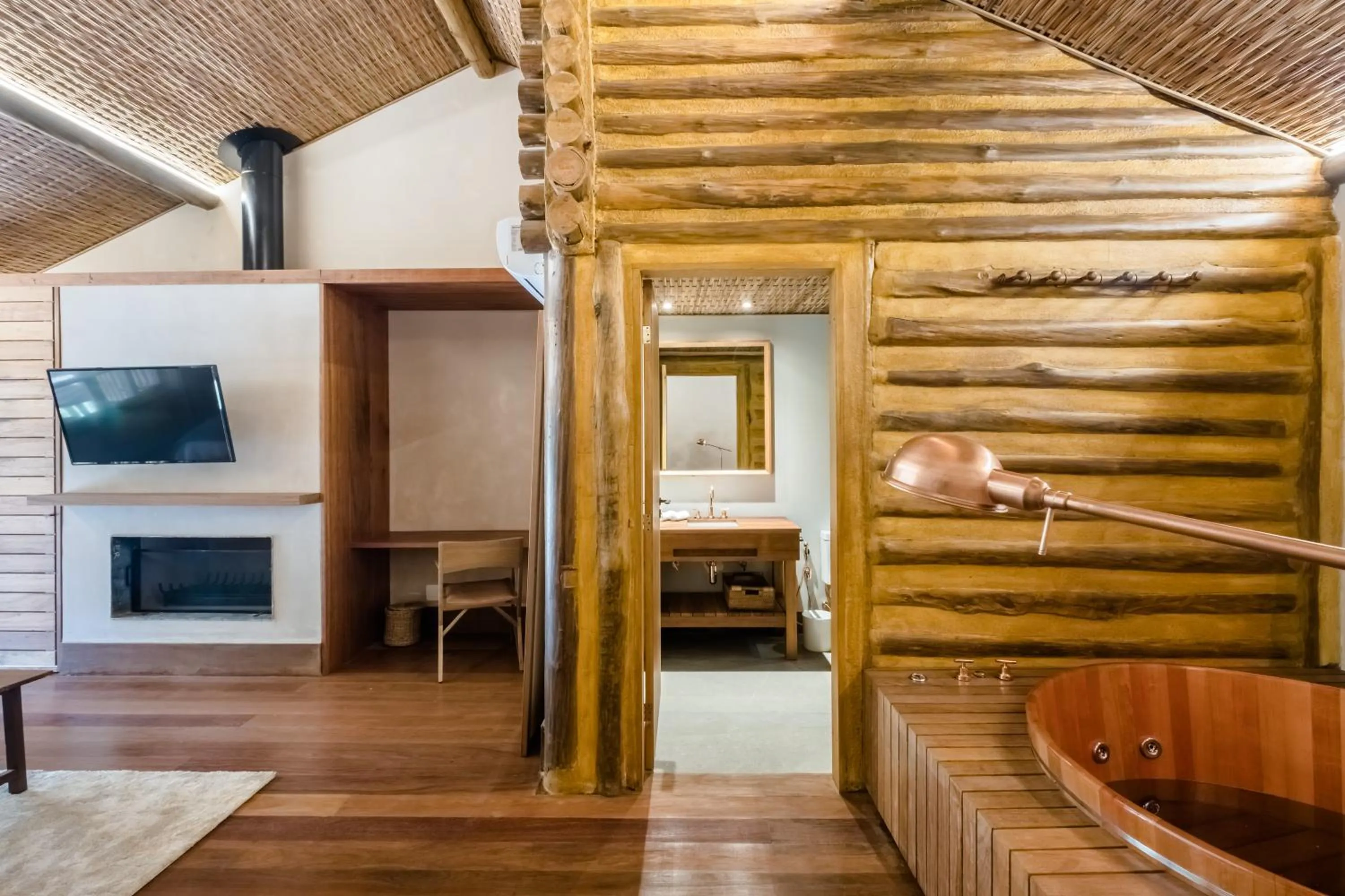 Bathroom in Pousada Tankamana