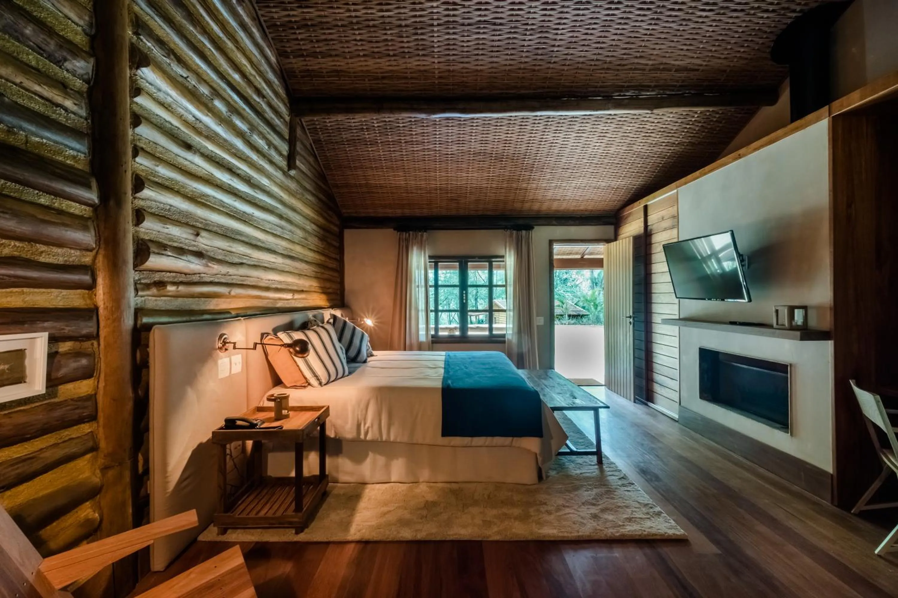 Bed in Pousada Tankamana