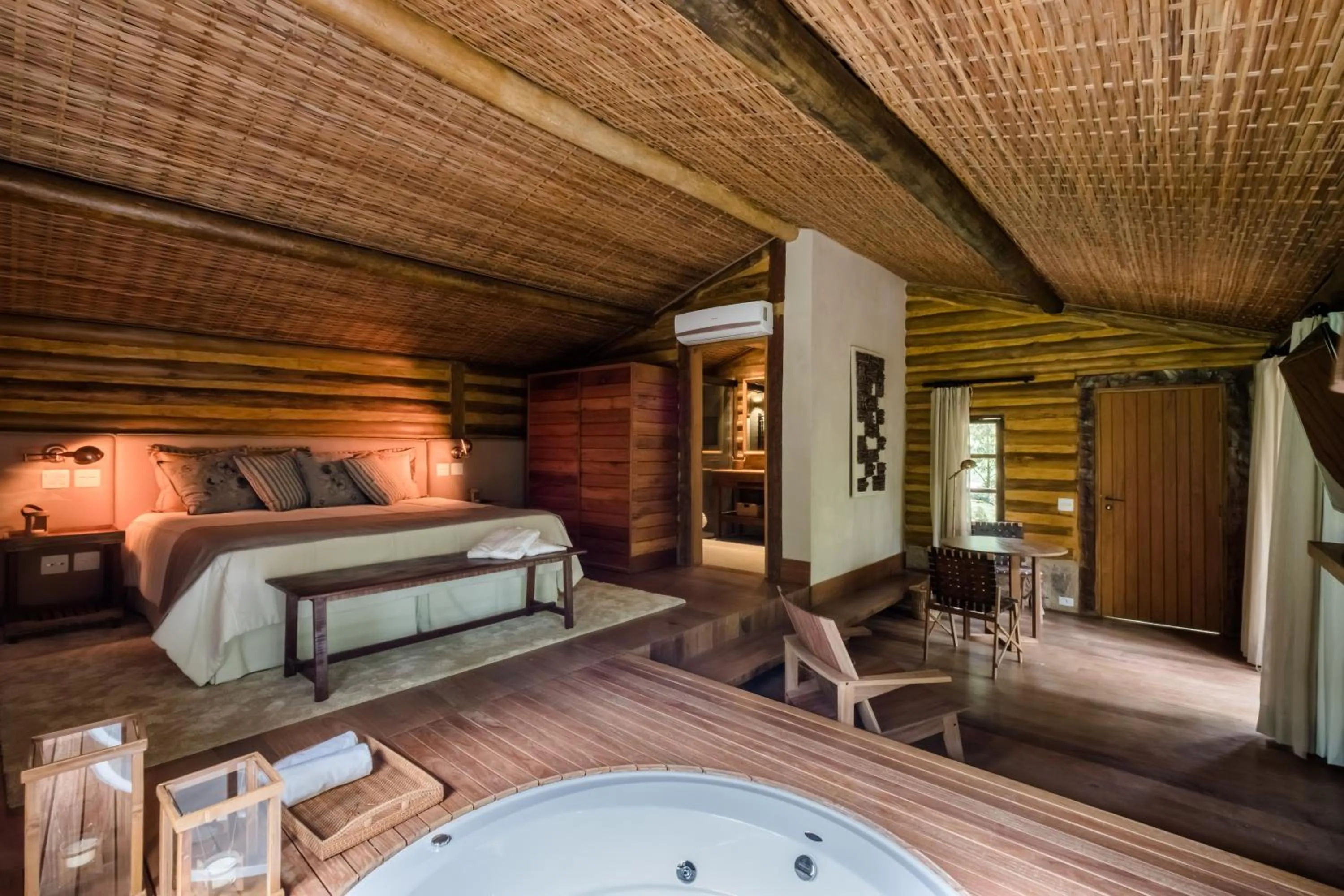 Bed in Pousada Tankamana