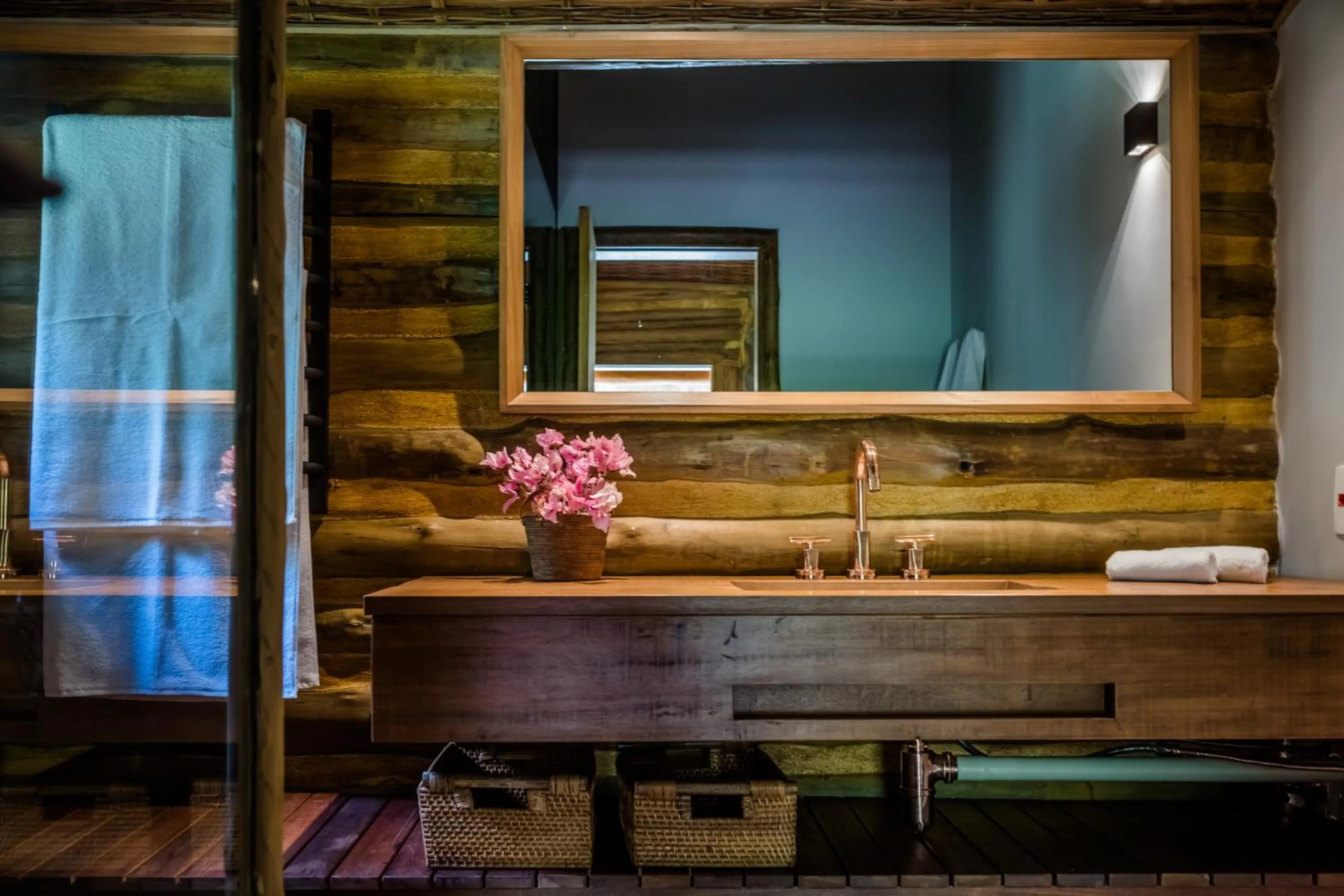 Bathroom in Pousada Tankamana