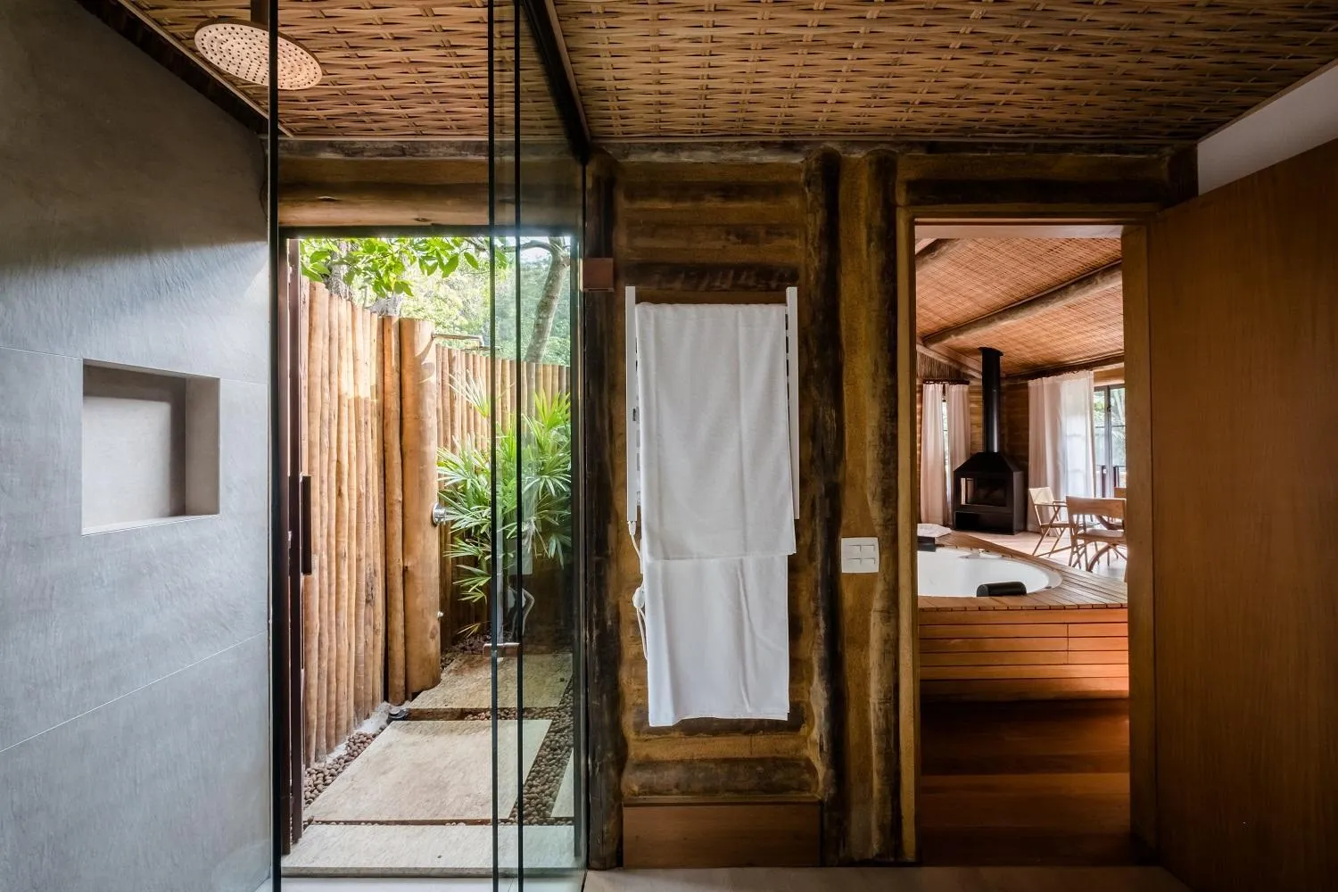 Bathroom in Pousada Tankamana