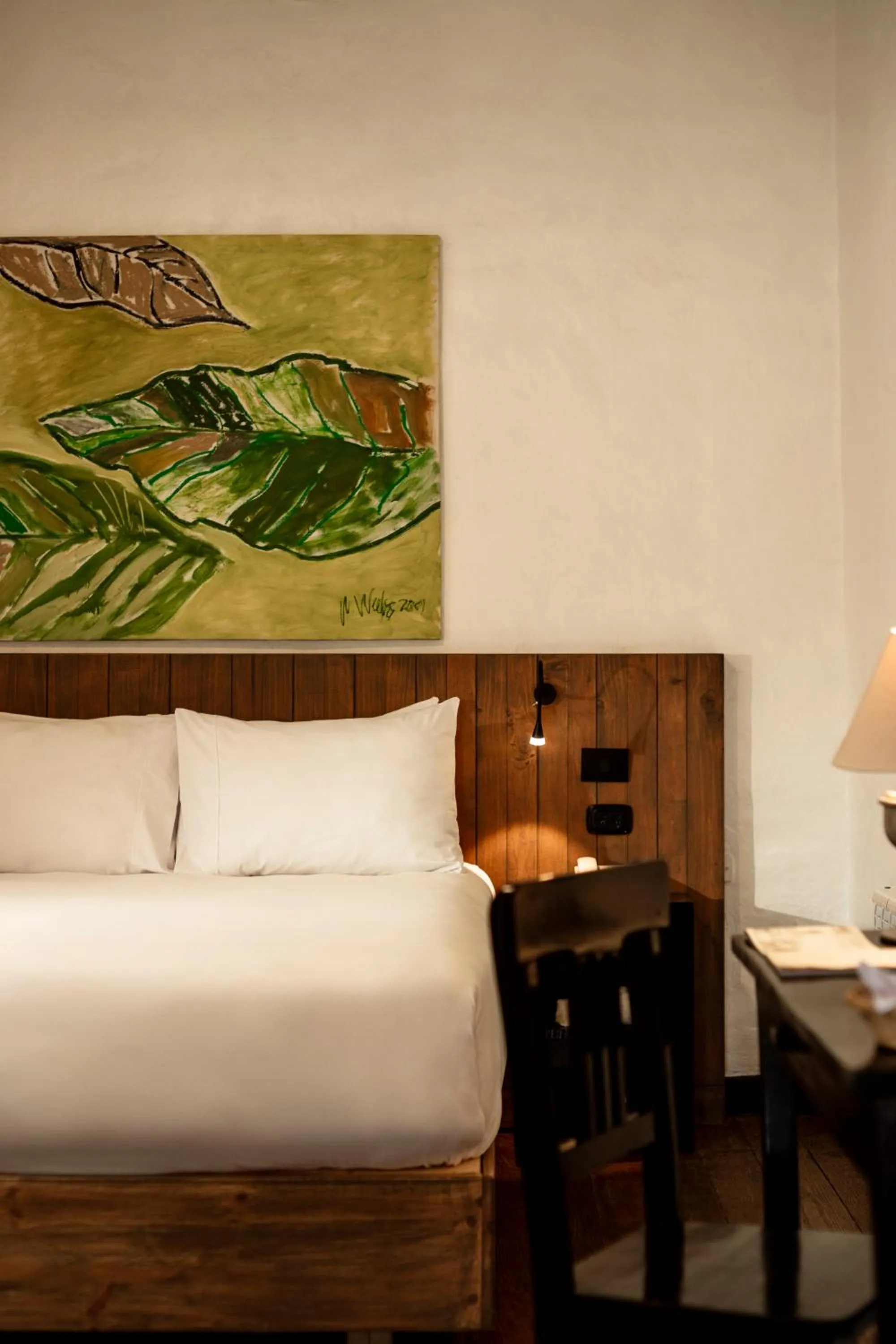 Bed in El Albergue Ollantaytambo