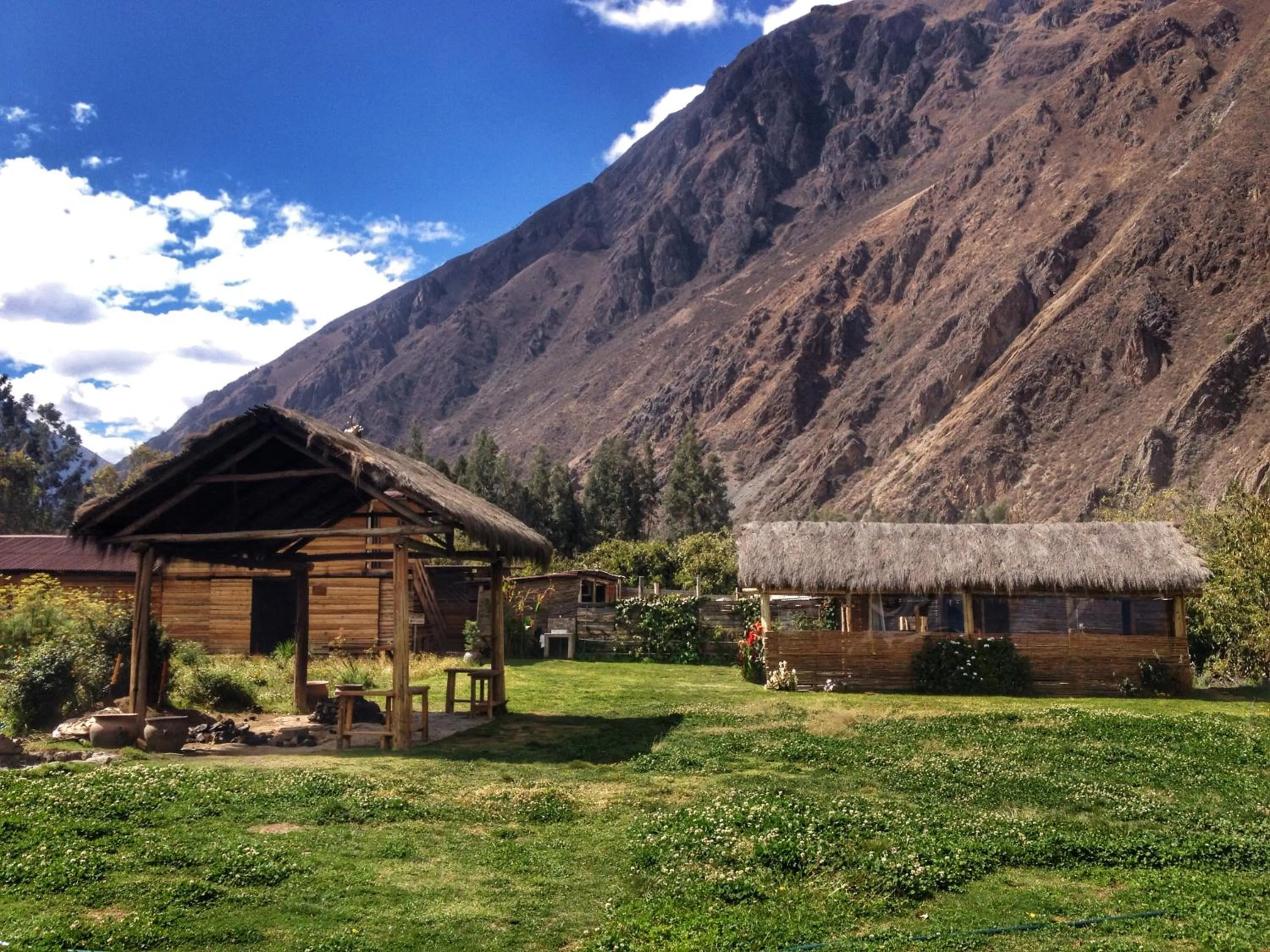 Natural landscape in El Albergue Ollantaytambo