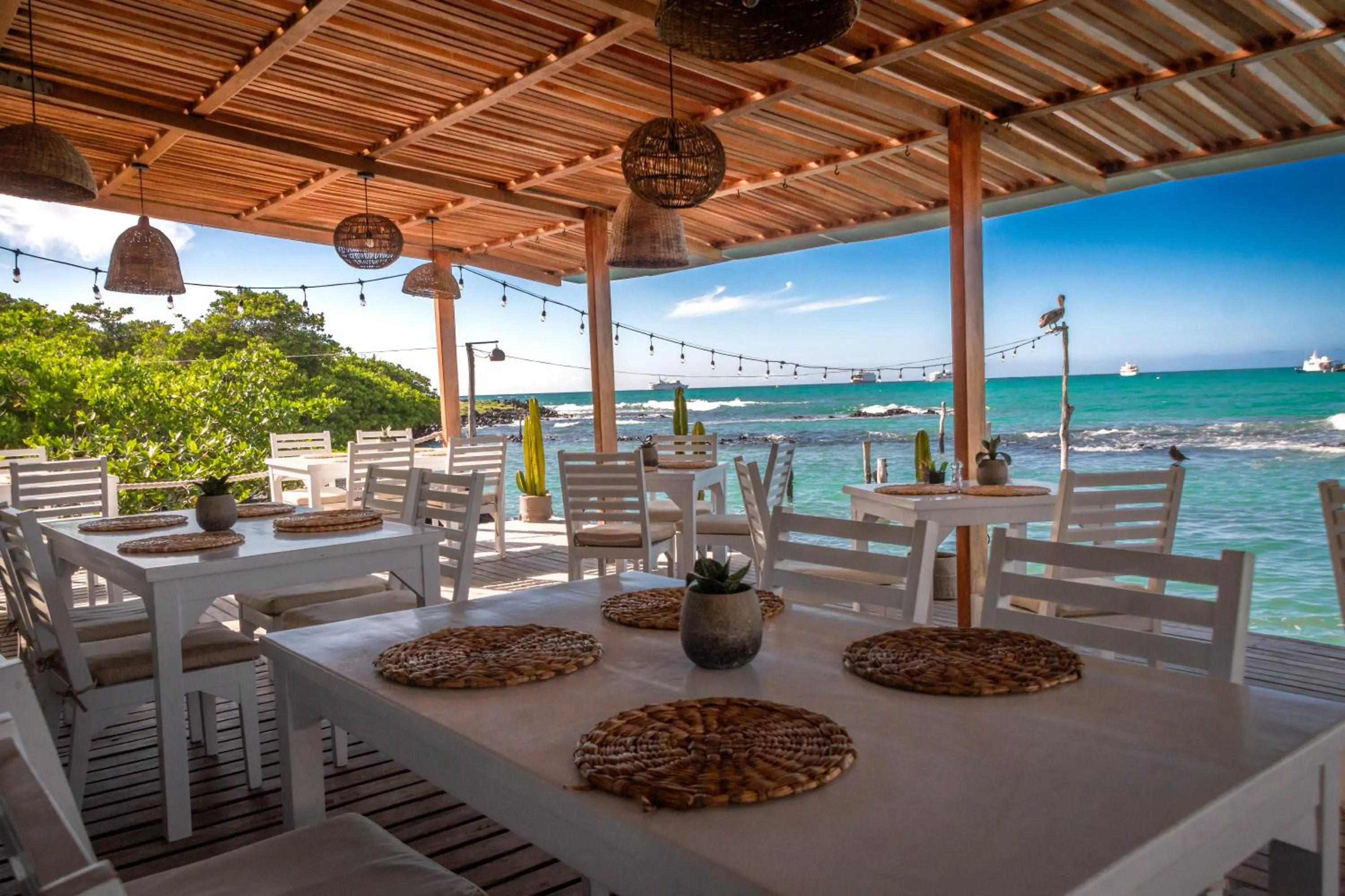 Restaurant/places to eat in Blu Galapagos Sustainable Waterfront Lodge