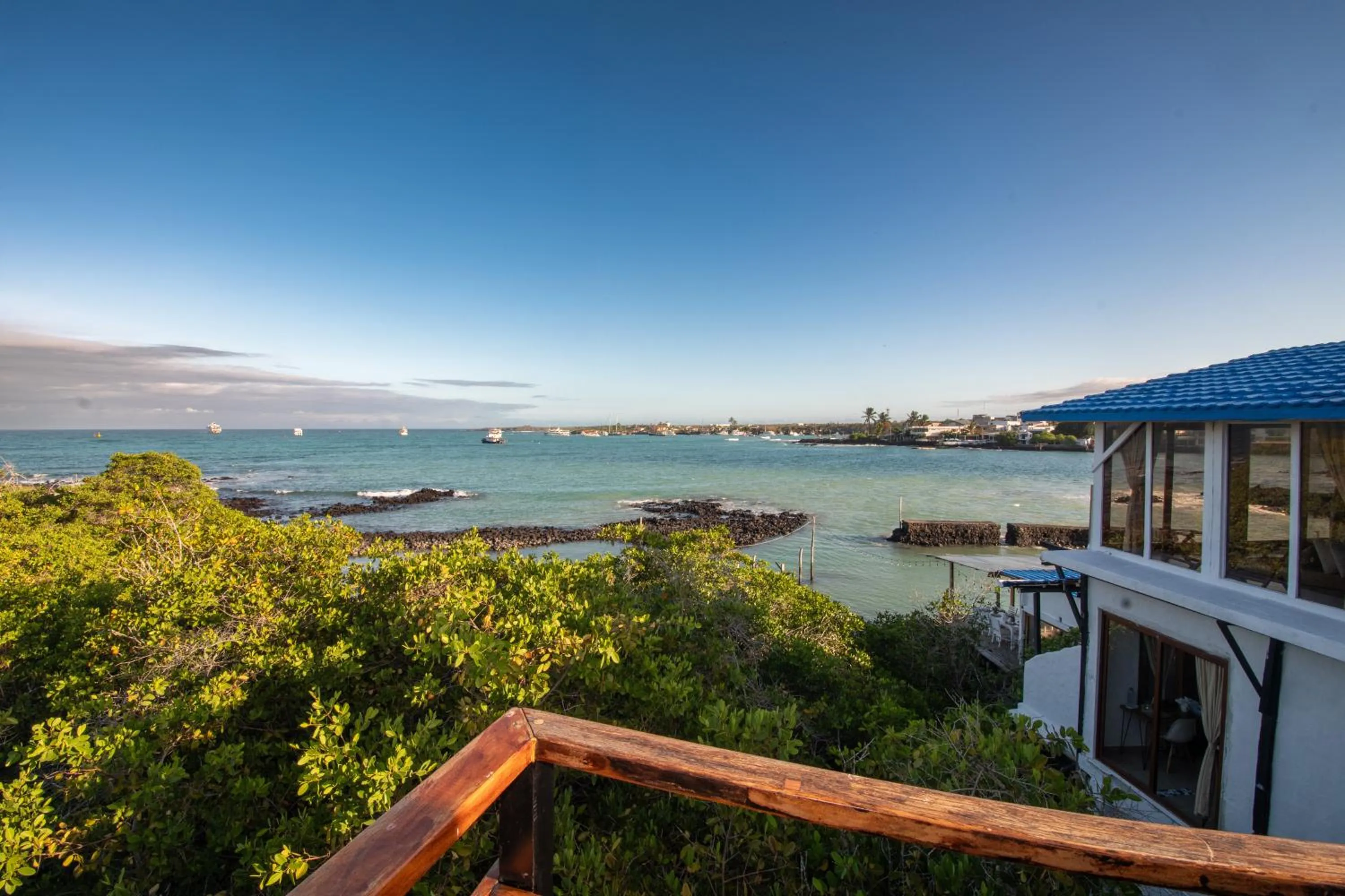 View (from property/room) in Blu Galapagos Sustainable Waterfront Lodge