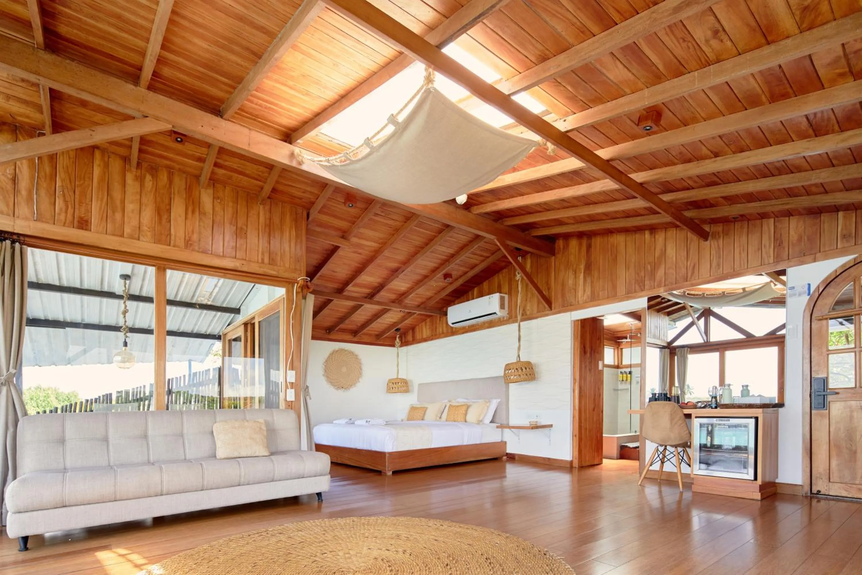 Bedroom in Blu Galapagos Sustainable Waterfront Lodge