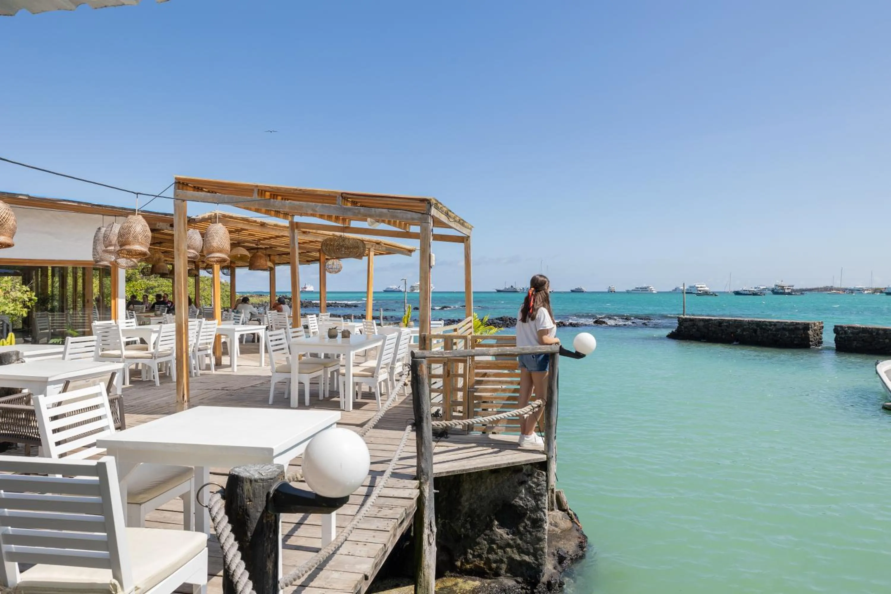 Restaurant/places to eat in Blu Galapagos Sustainable Waterfront Lodge