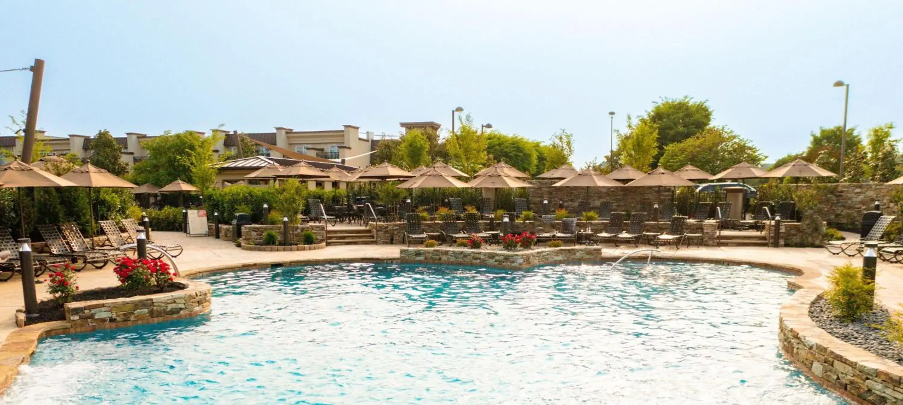 Pool view in Eden Resort and Suites, BW Premier Collection Pool view in Eden Resort and Suites, BW Premier Collection