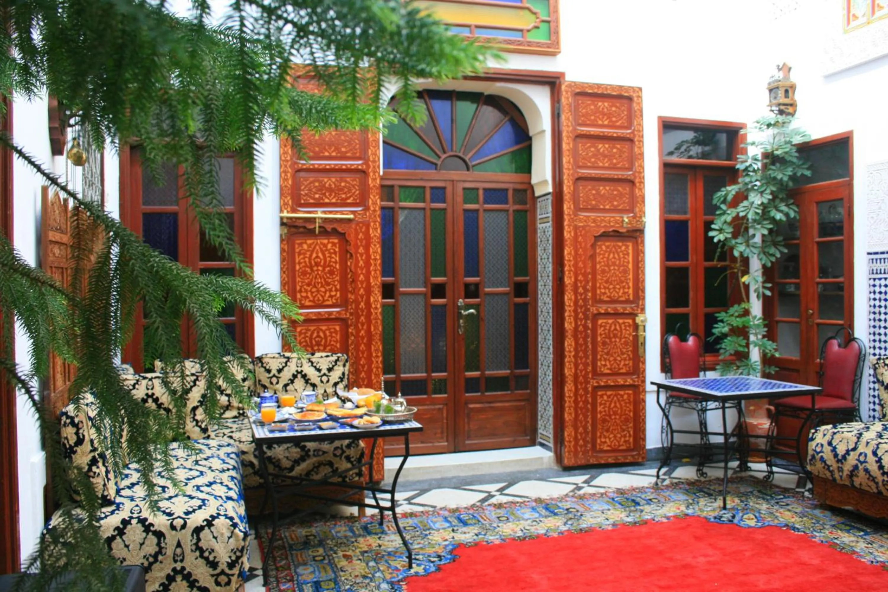 Lobby or reception in Riad Lalla Fatima