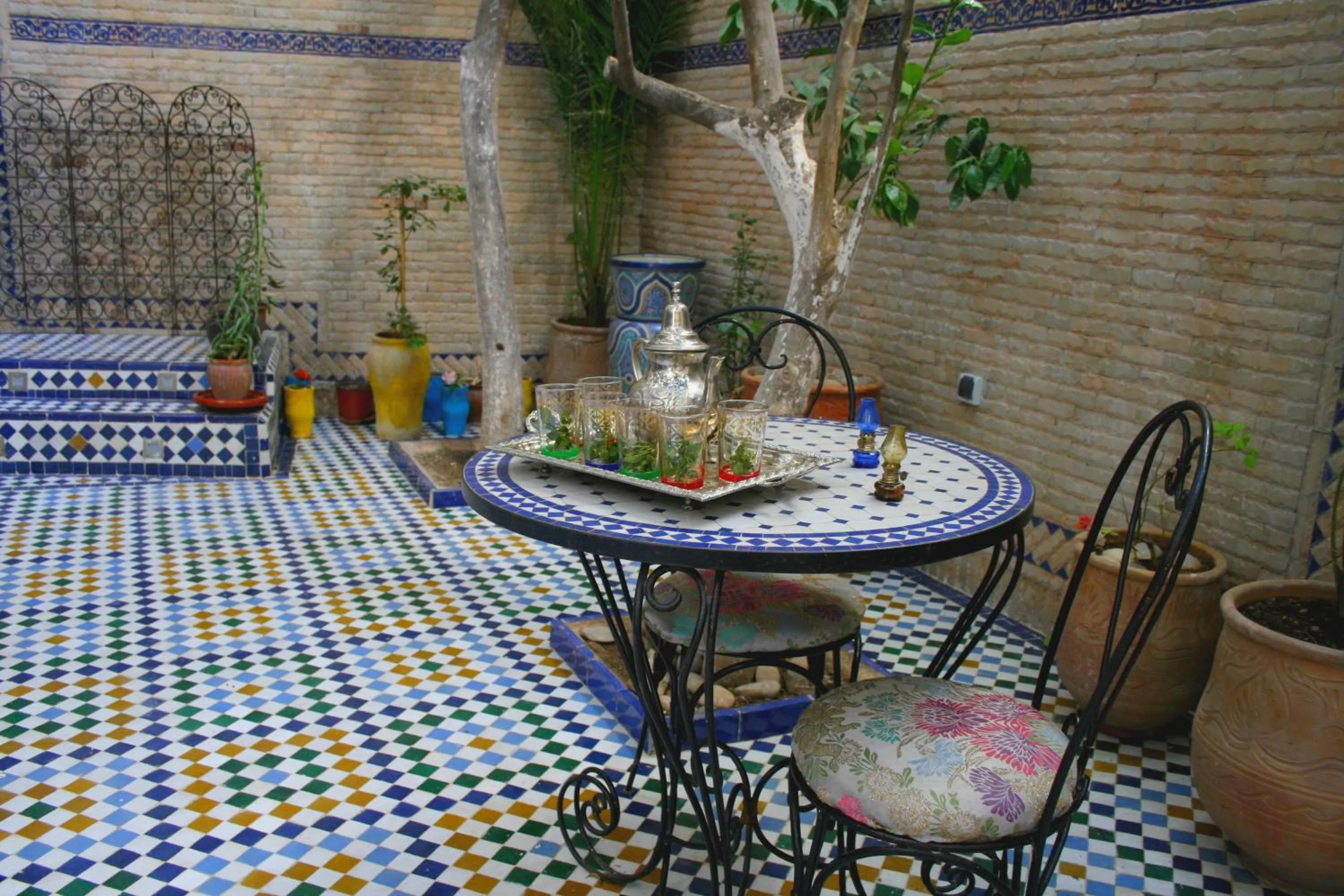 Garden in Riad Lalla Fatima
