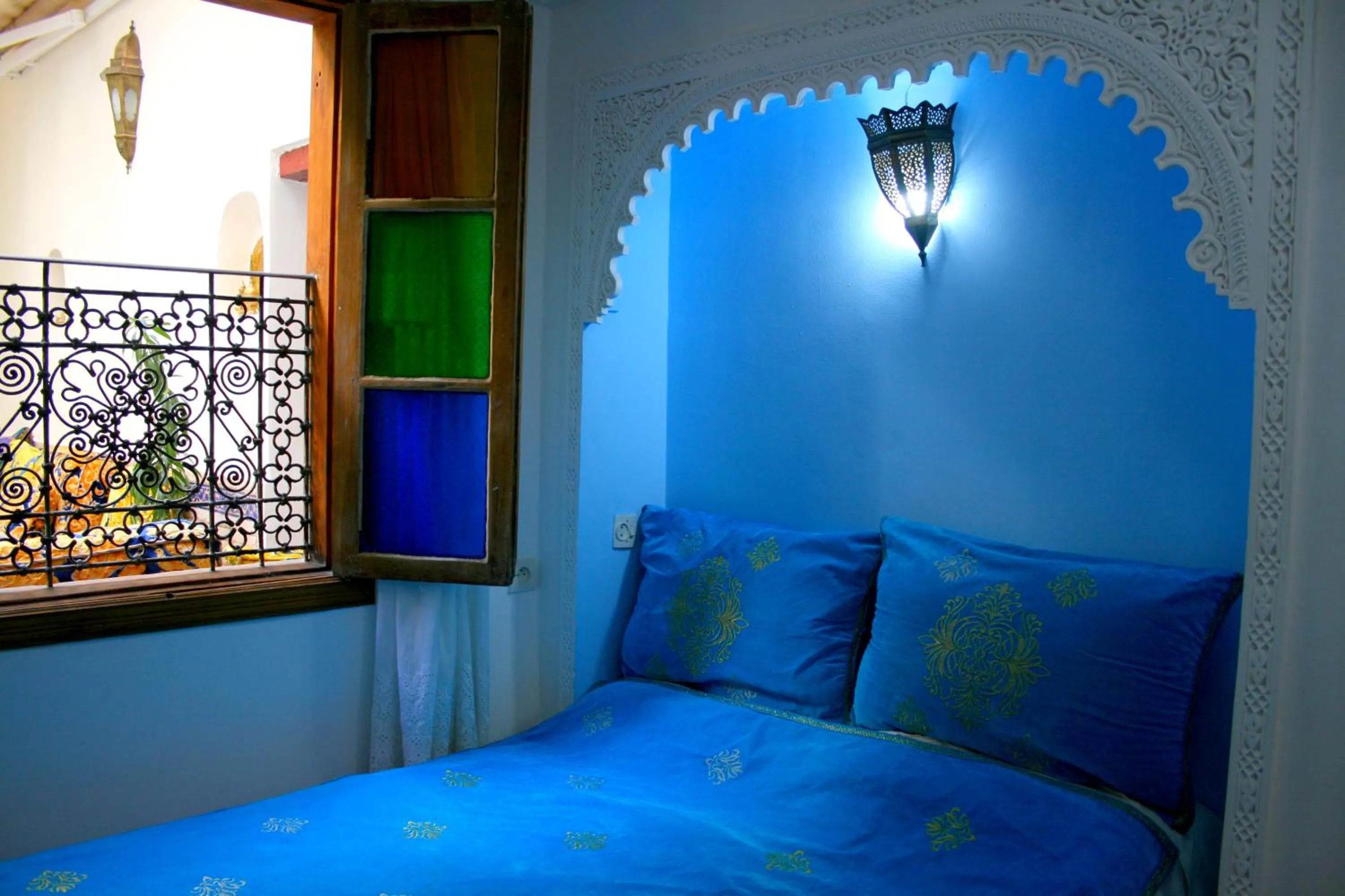 Photo of the whole room, Bed in Riad Lalla Fatima
