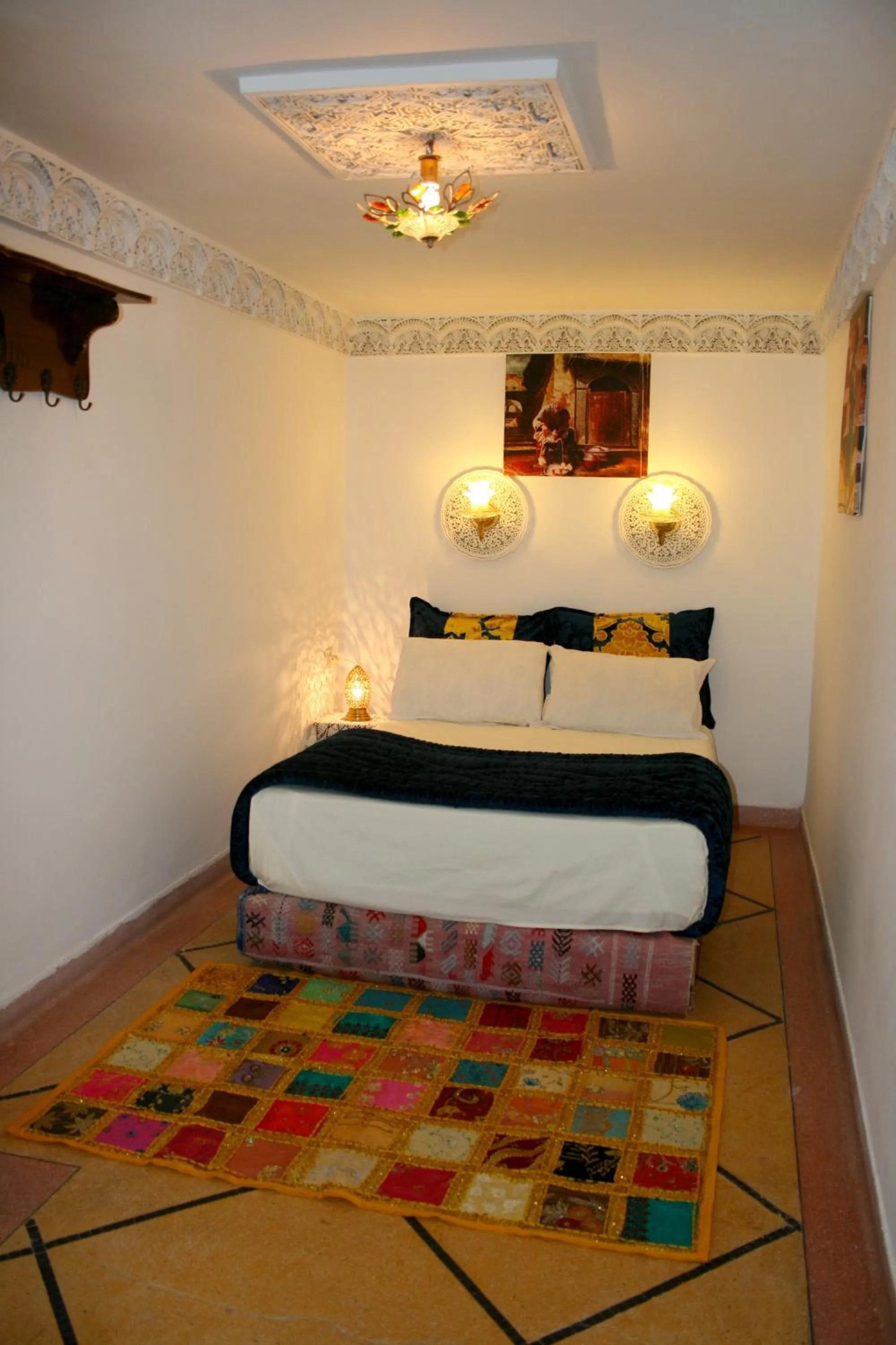 Photo of the whole room, Bed in Riad Lalla Fatima