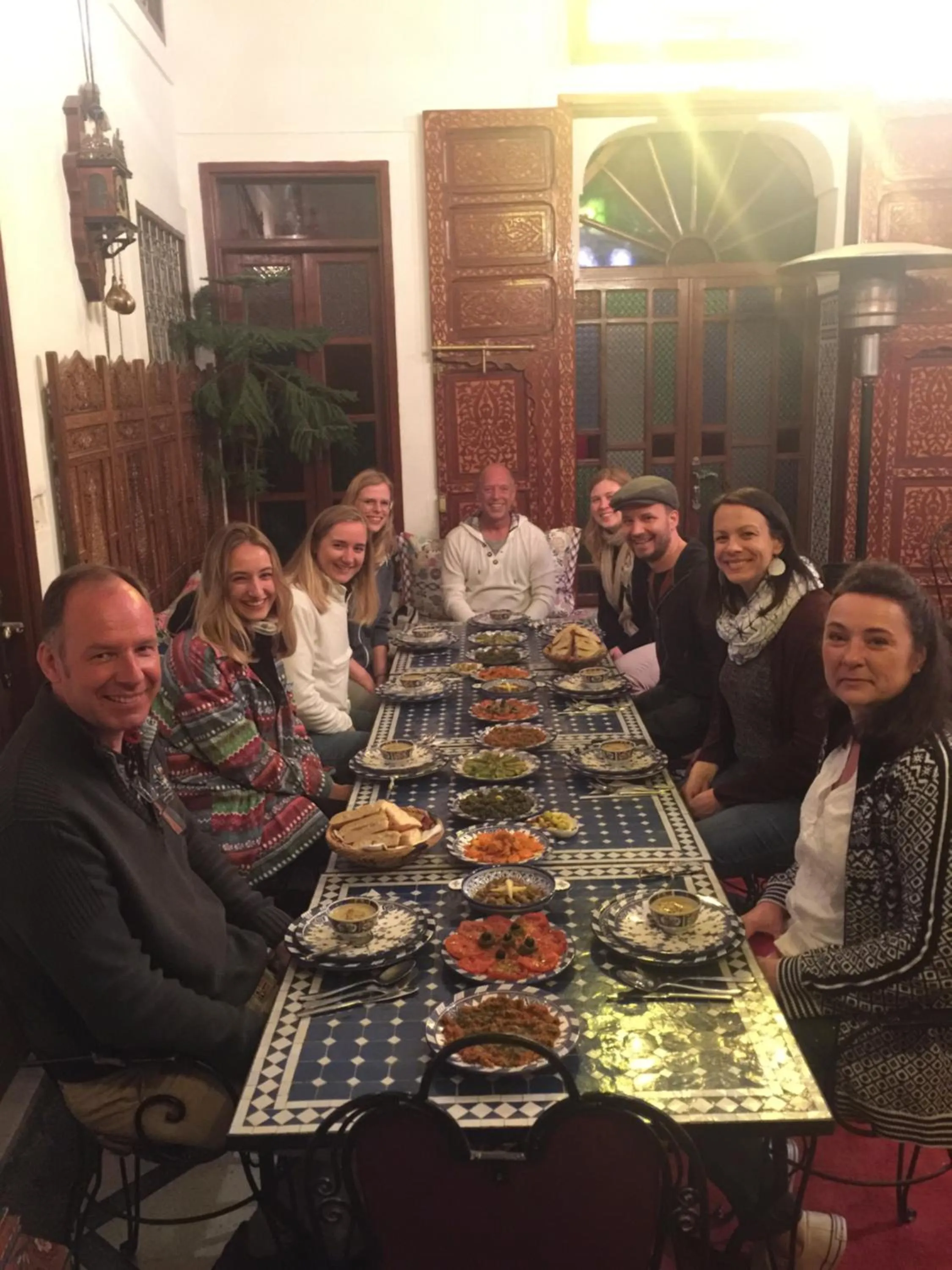 Lunch in Riad Lalla Fatima