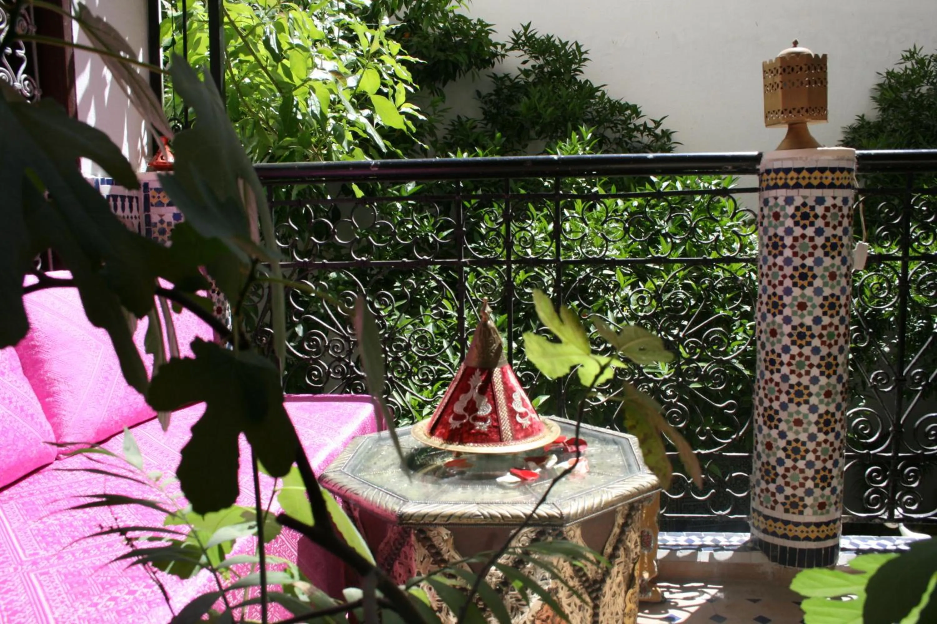 Balcony/Terrace in Riad Lalla Fatima