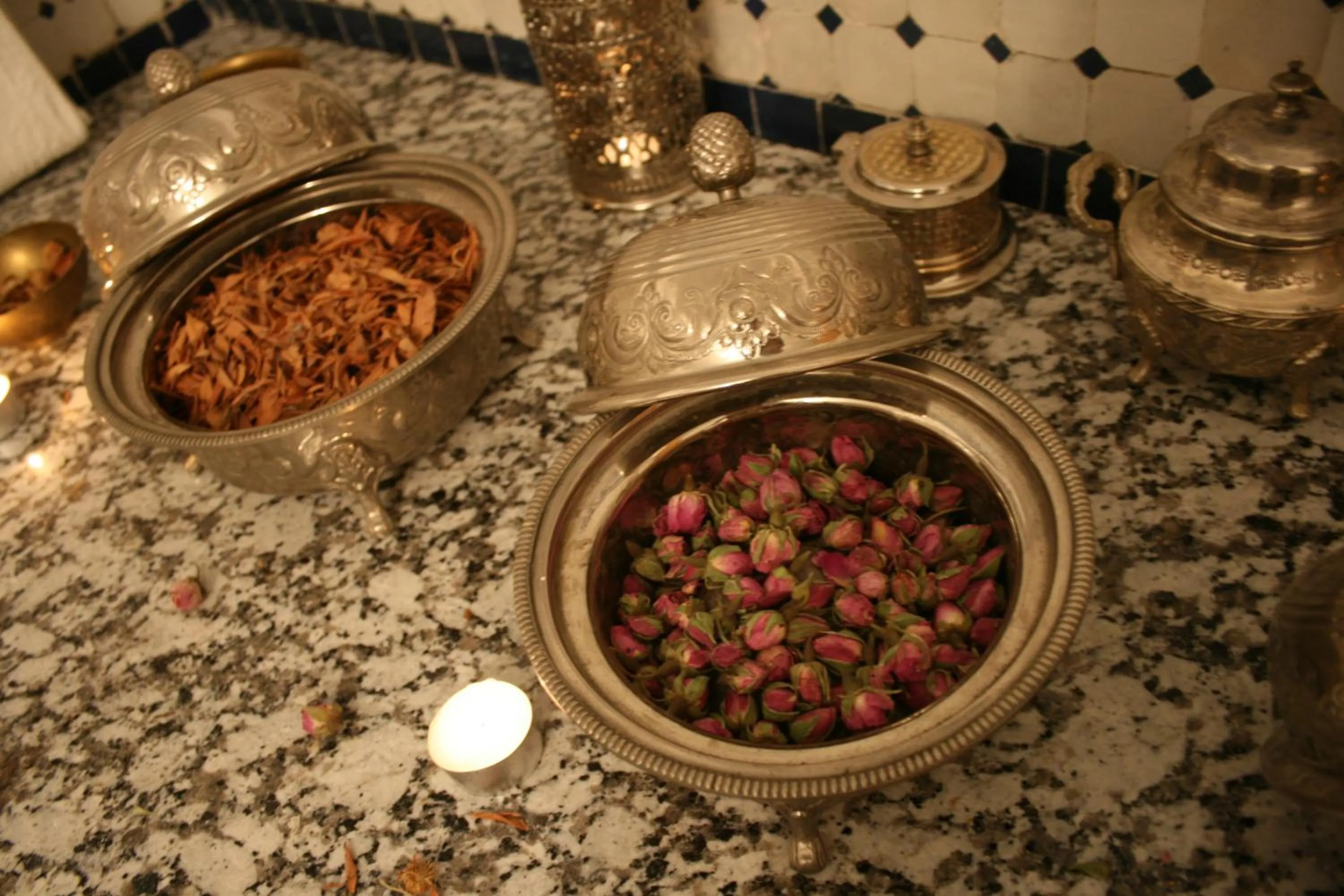 Hot Spring Bath in Riad Lalla Fatima
